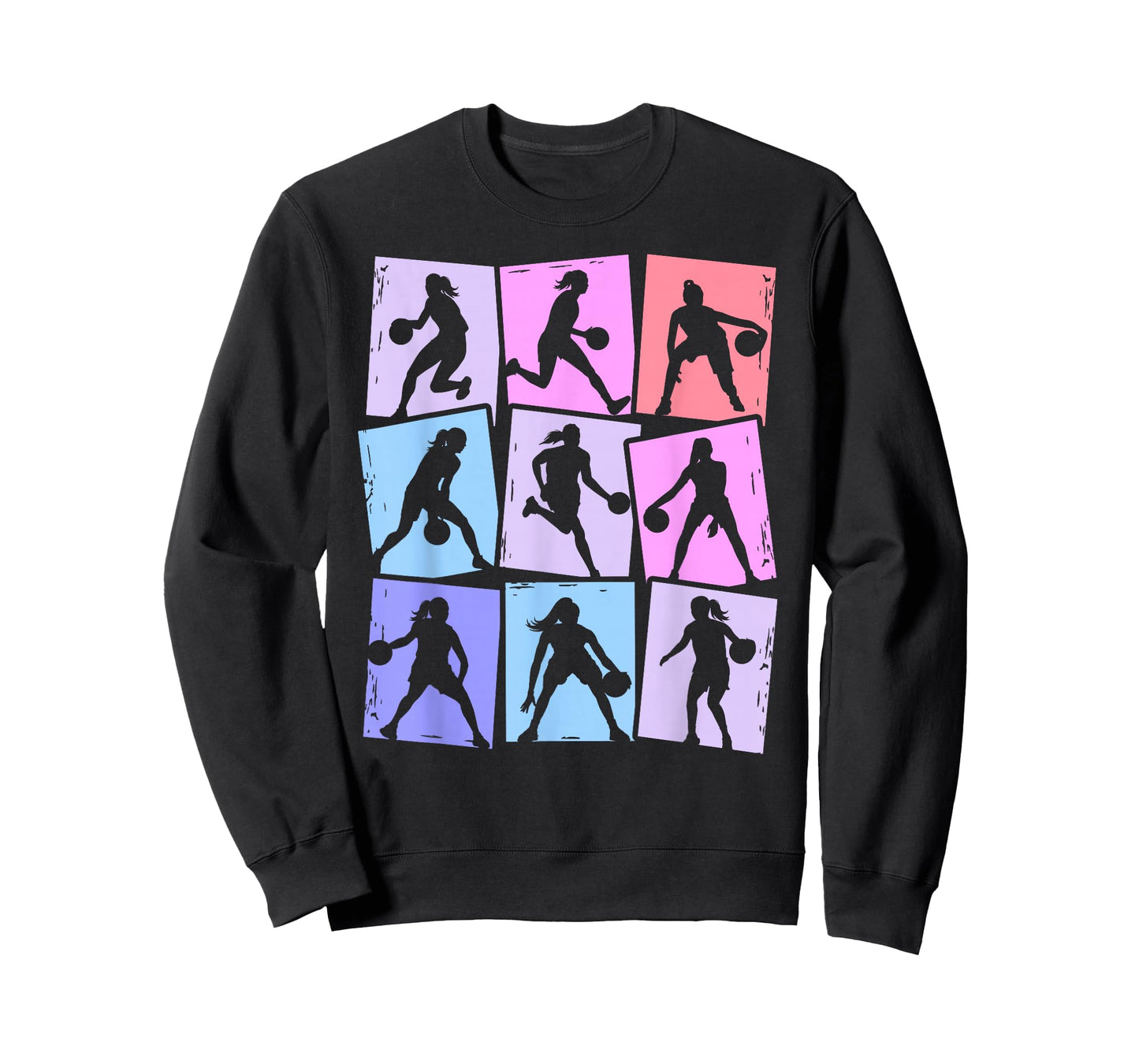 Basketball Player Kids Women Girls T-Shirt