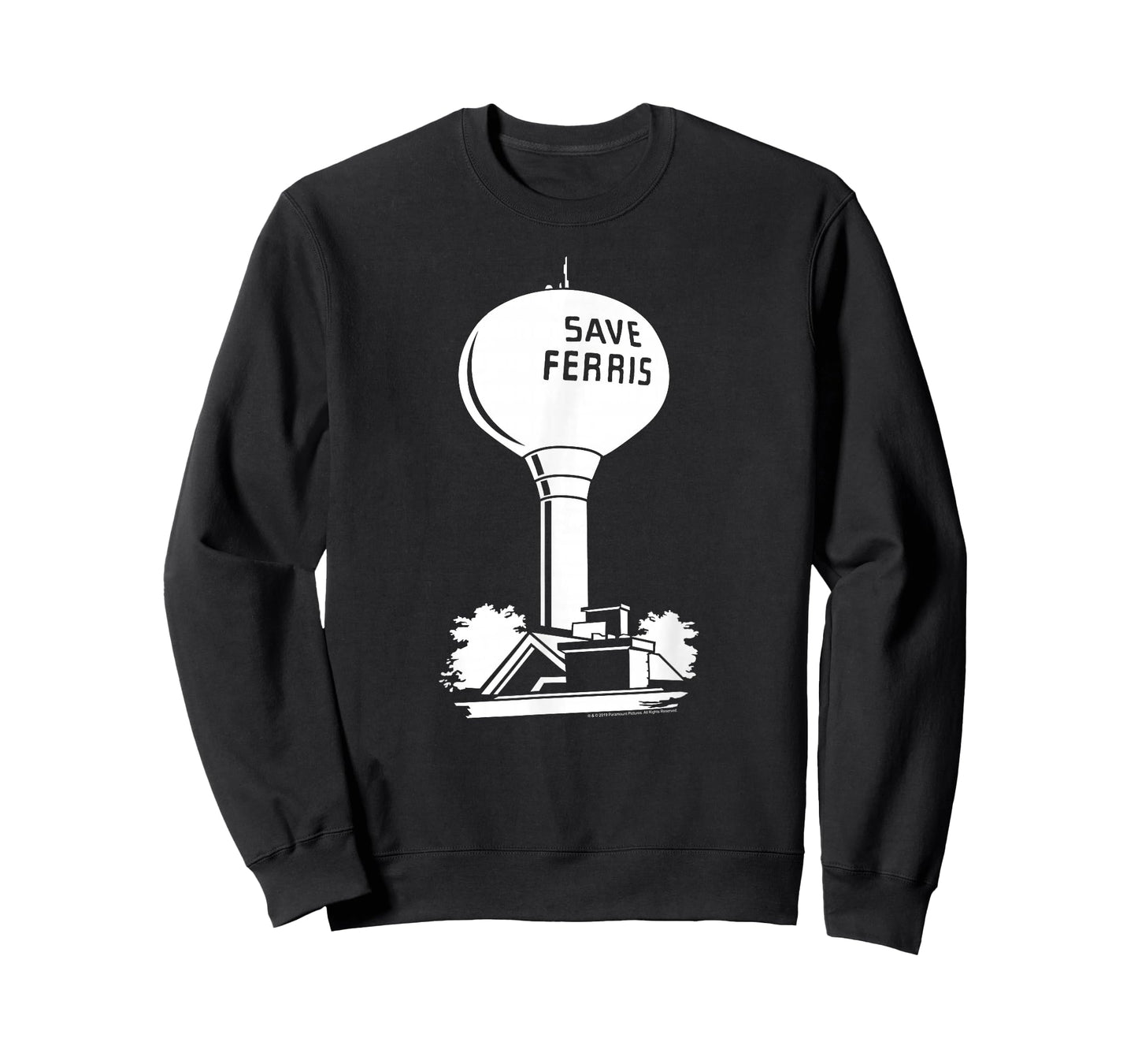 Ferris Bueller's Day Off Save Ferris Watertower Movie T-Shirt