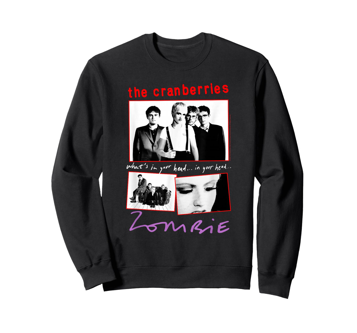 The Cranberries Zombie Collage Vintage Band T-Shirt