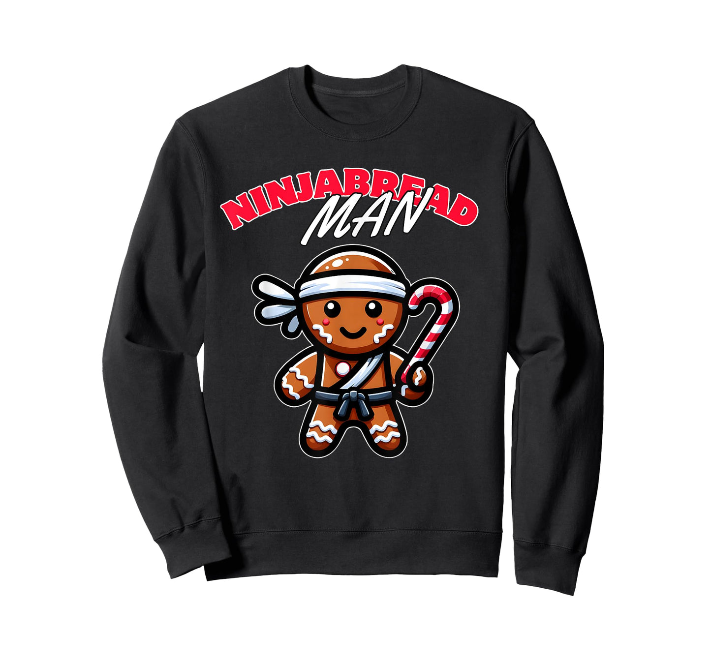 Funny Christmas Ninja Gingerbread Ninjabread T-Shirt