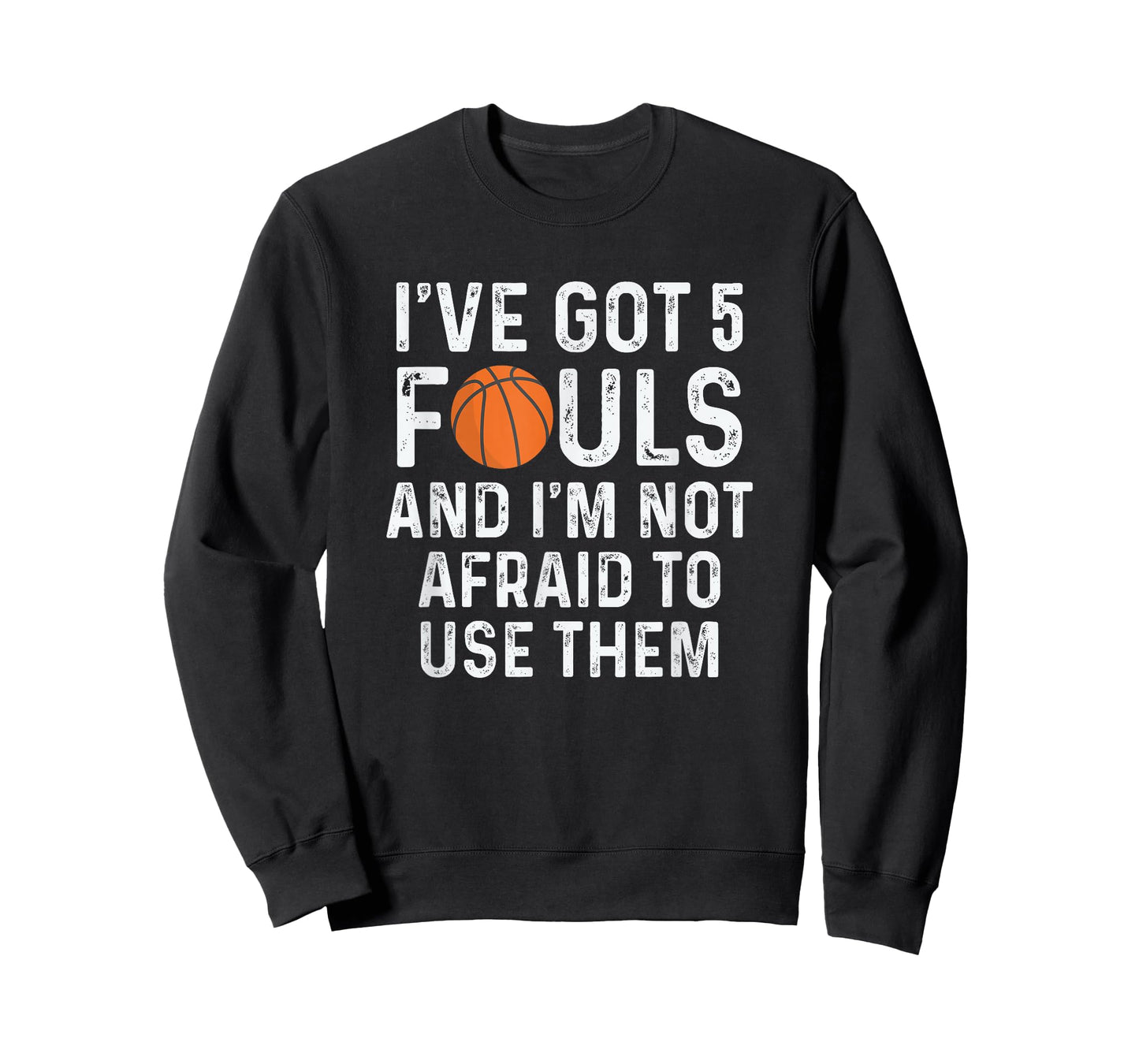 Funny Basketball Player Hoops 5 Fouls T-Shirt
