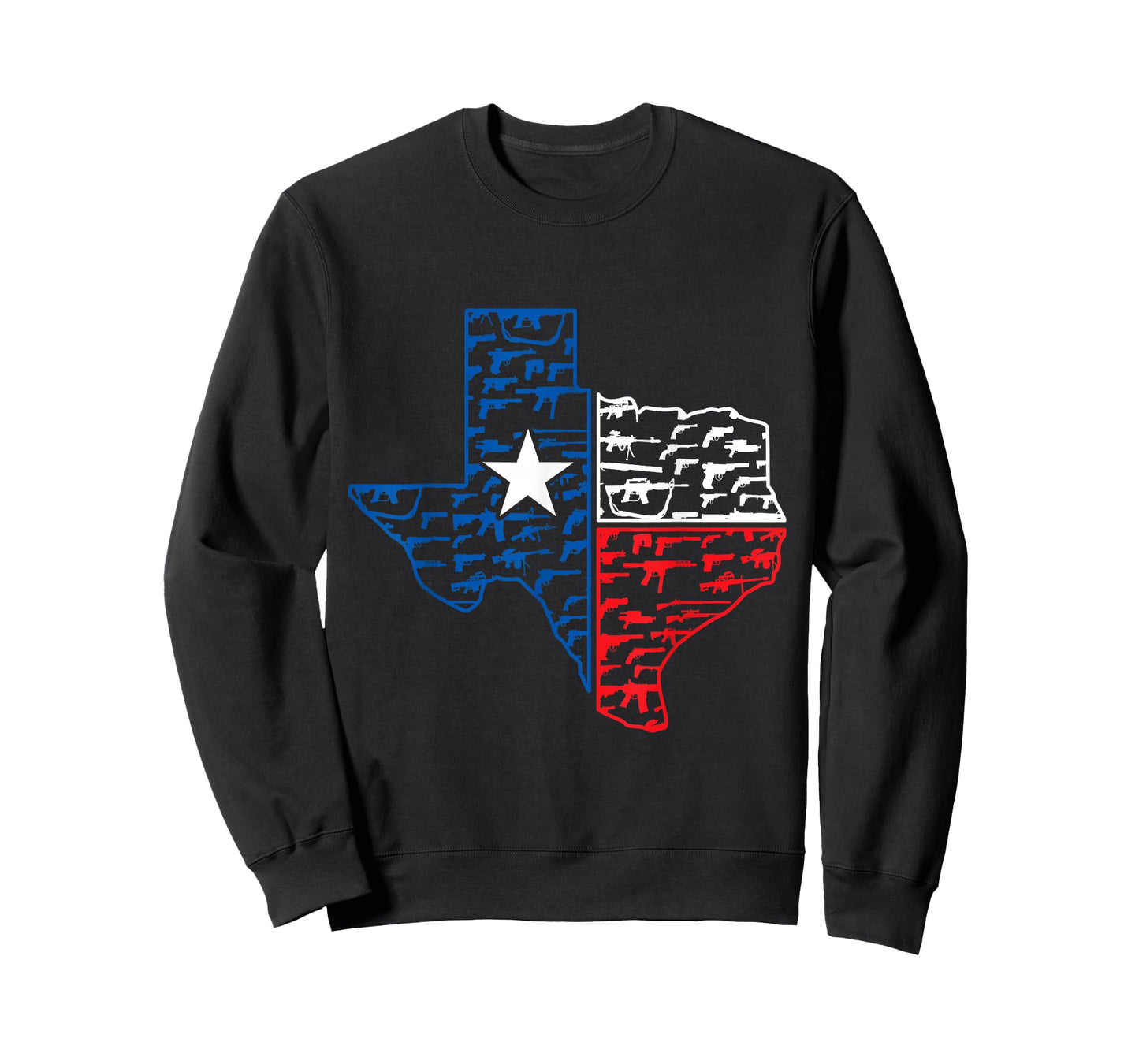Weapons America Texan Flag Gift Texas T-Shirt