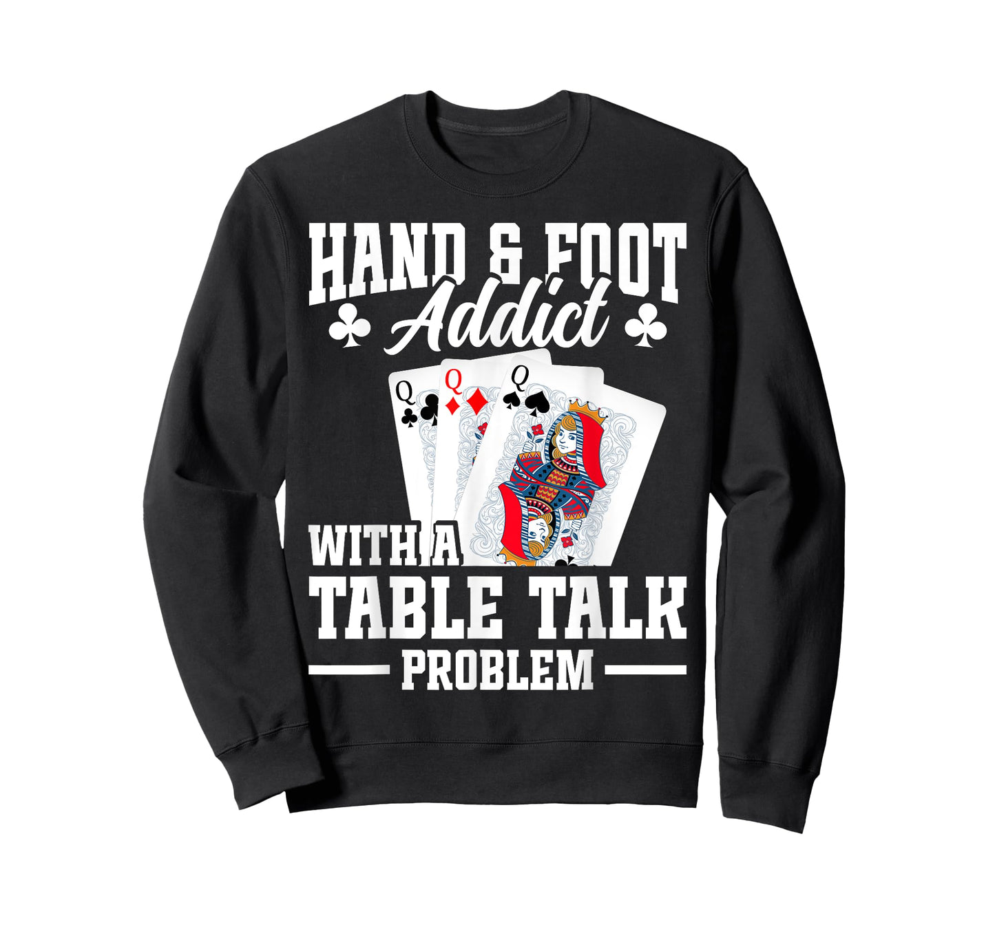 Hand and Foot Partner Card Game Set Playing Cards Hand Foot T-Shirt