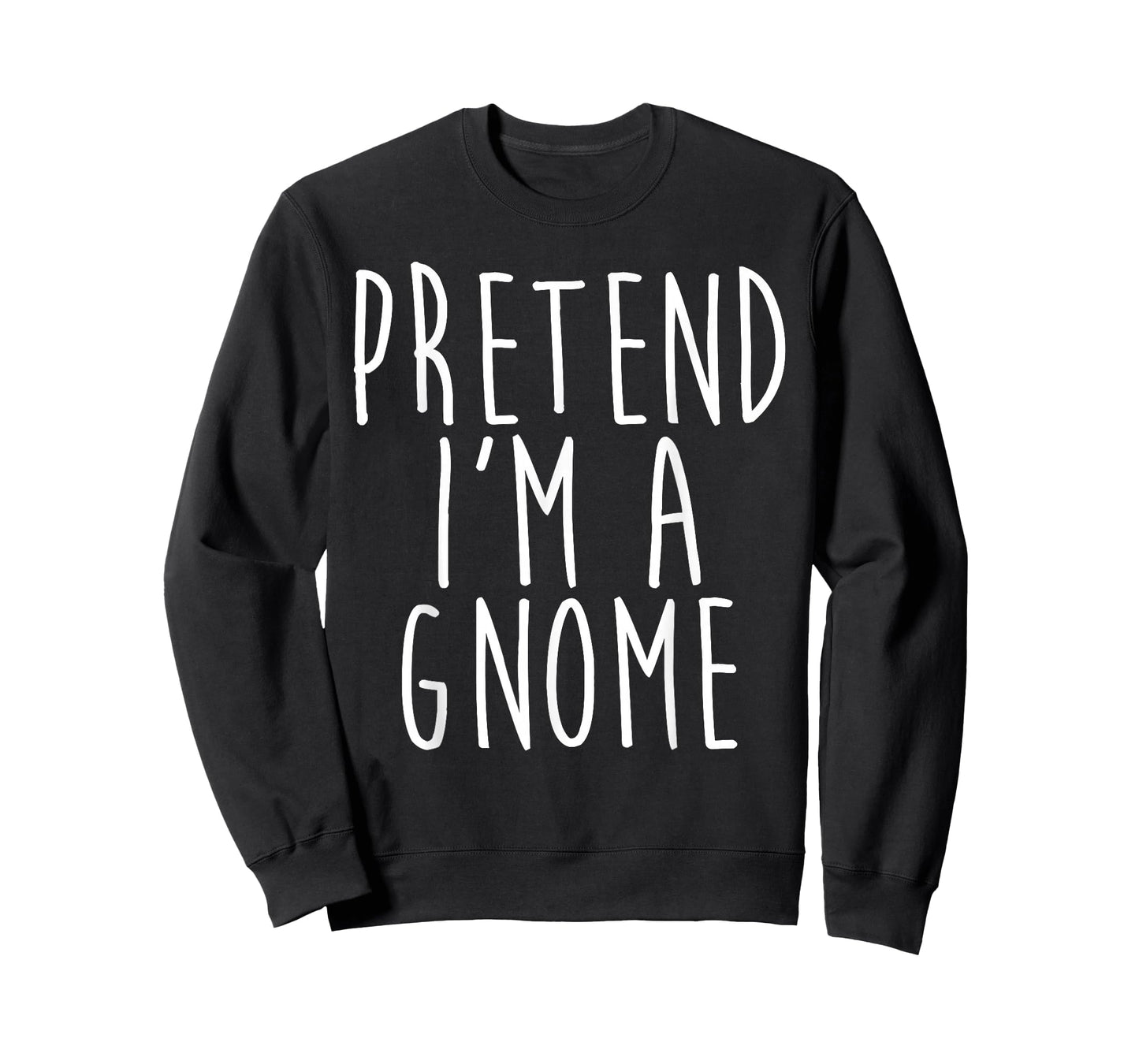 Pretend I'm A Gnome Family Lazy Easy Costume Halloween Party T-Shirt
