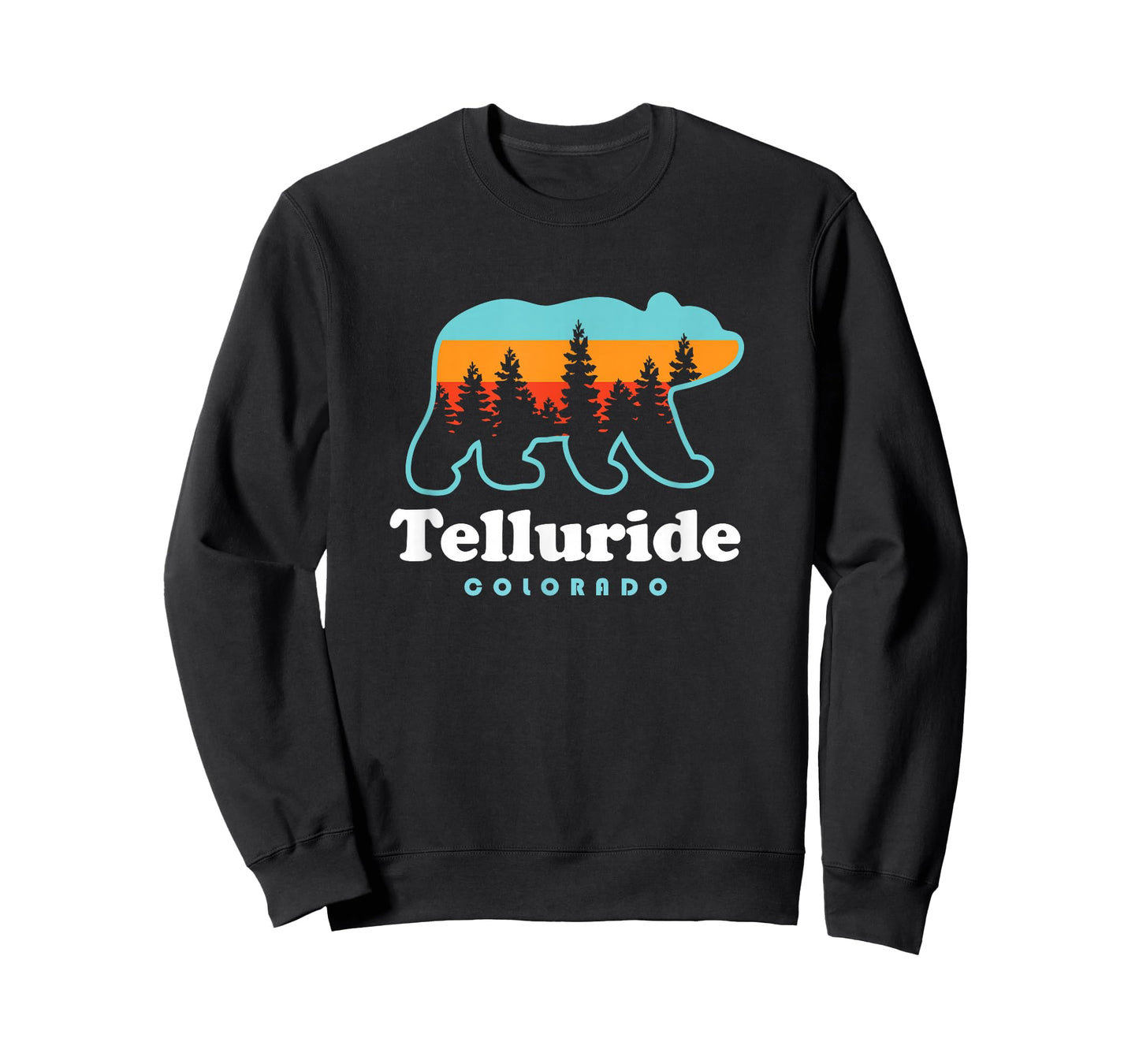 Telluride Colorado Mountains Telluride Mountain Bear T-Shirt