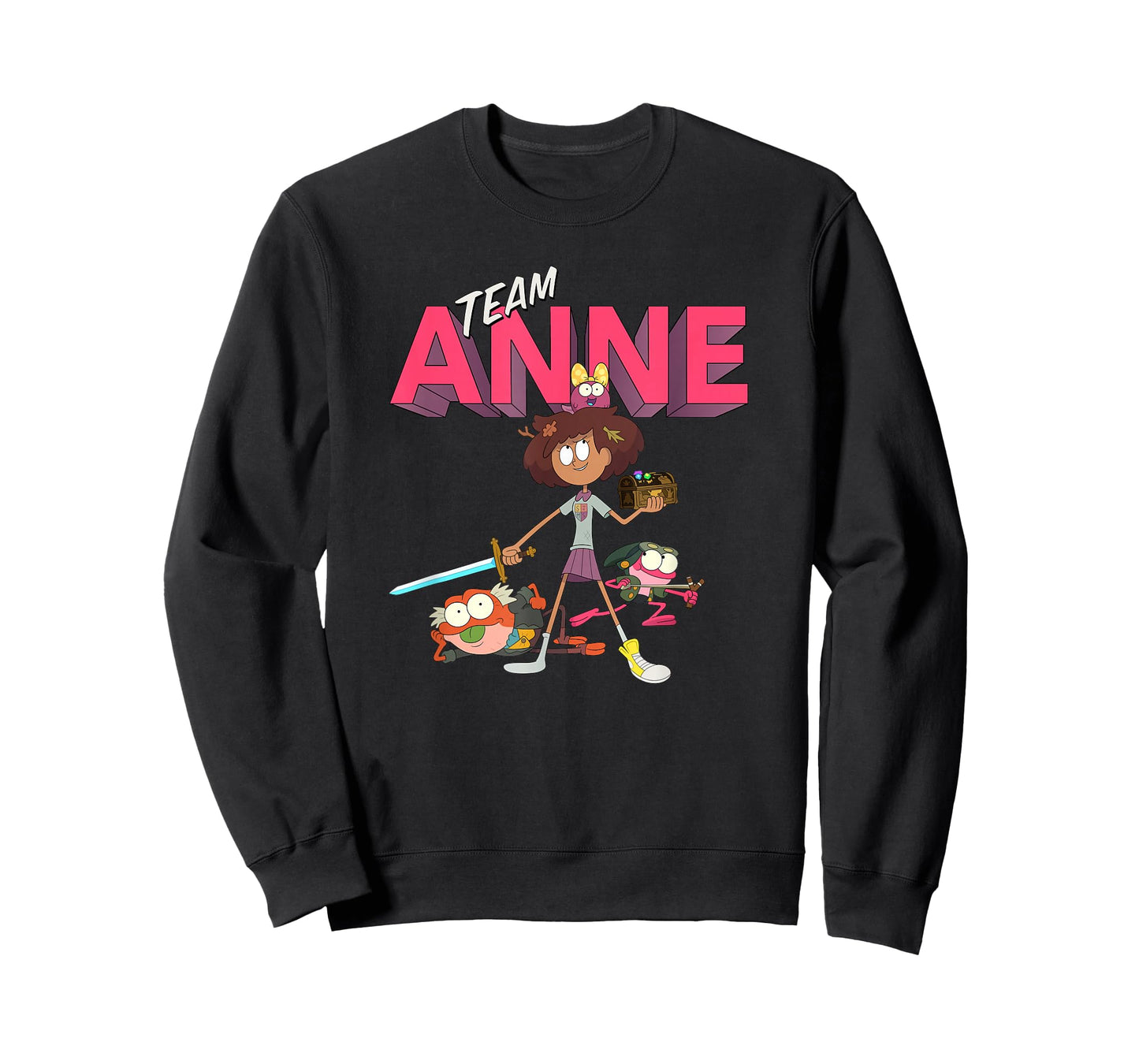 Disney Channel Amphibia Team Anne T-Shirt Small