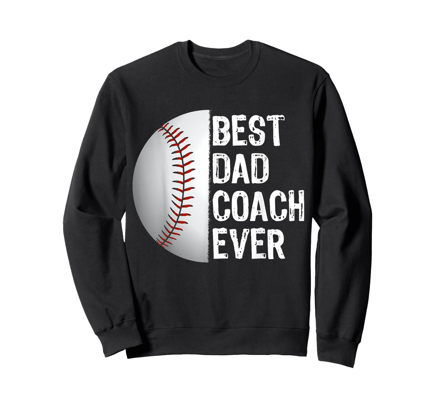 Best Dad Coach Ever Funny Baseball for Sport Lovers T-Shirt
