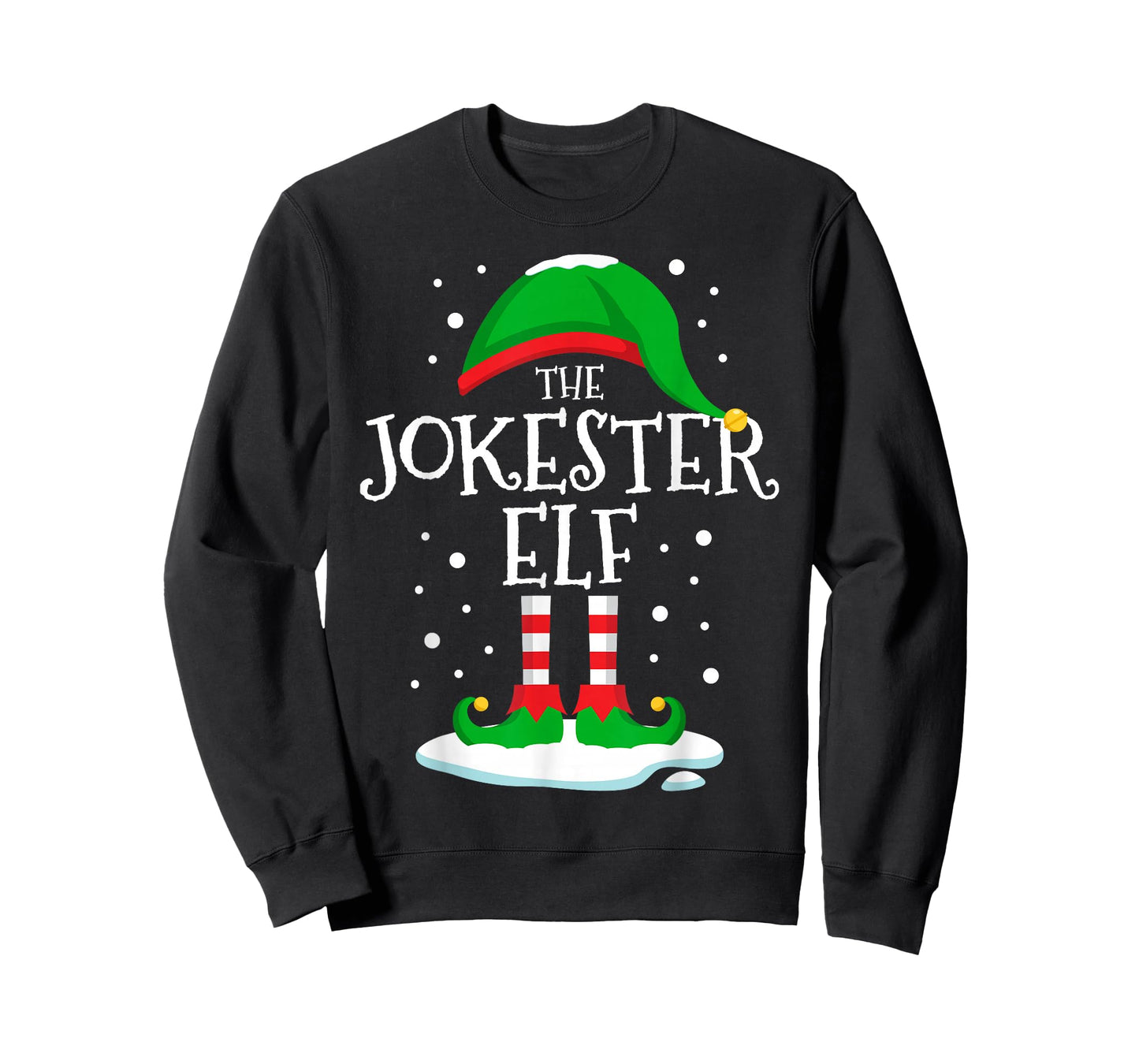 The Jokester Elf Christmas Family Matching Xmas Group Funny T-Shirt