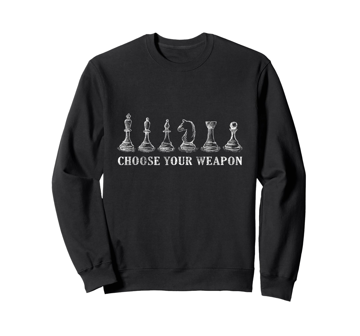 Choose Your Weapon Chess T-Shirt Retro Vintage Gift T-Shirt