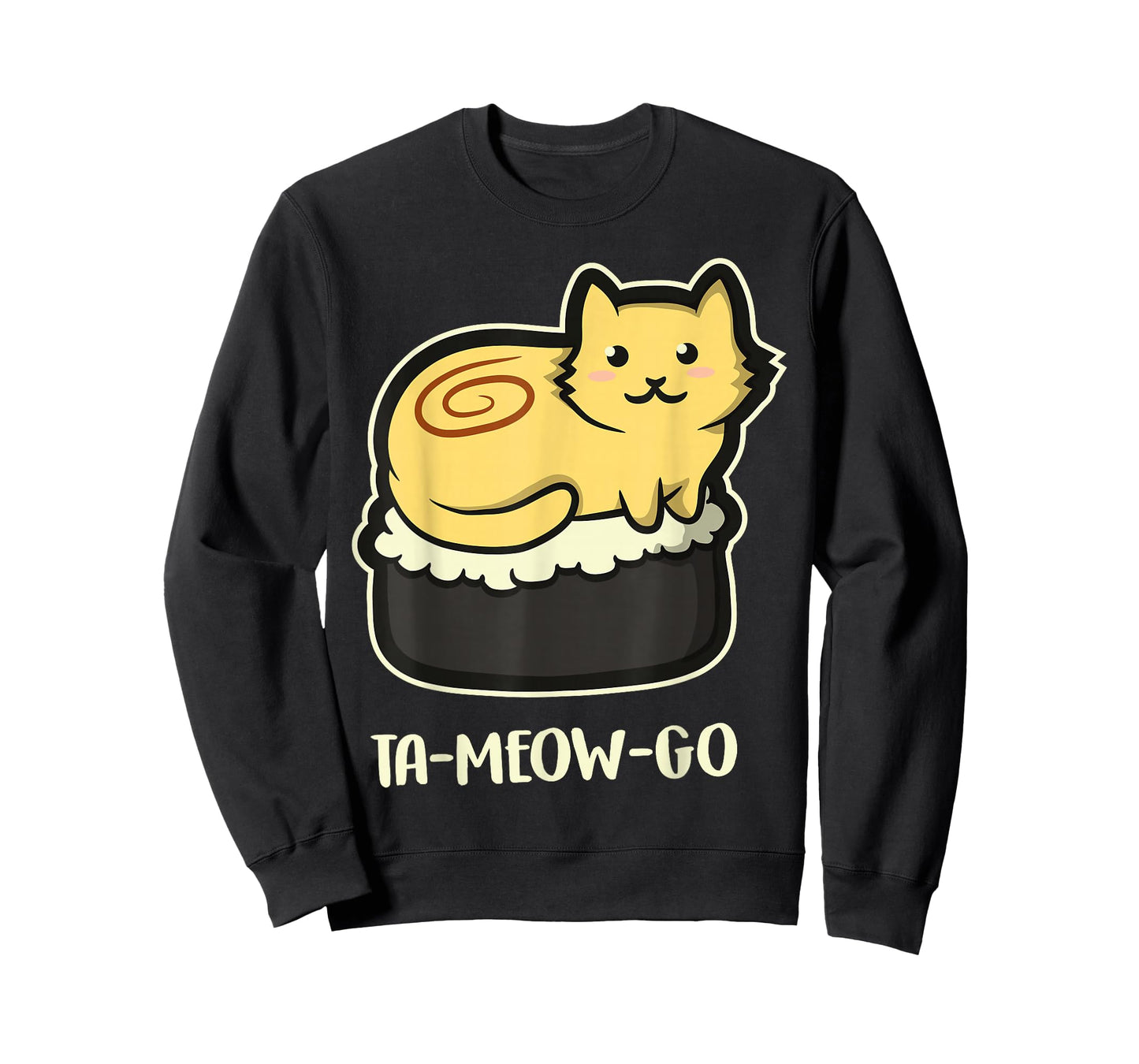 Japanese Anime Kawaii Sushi Cat T-Shirt
