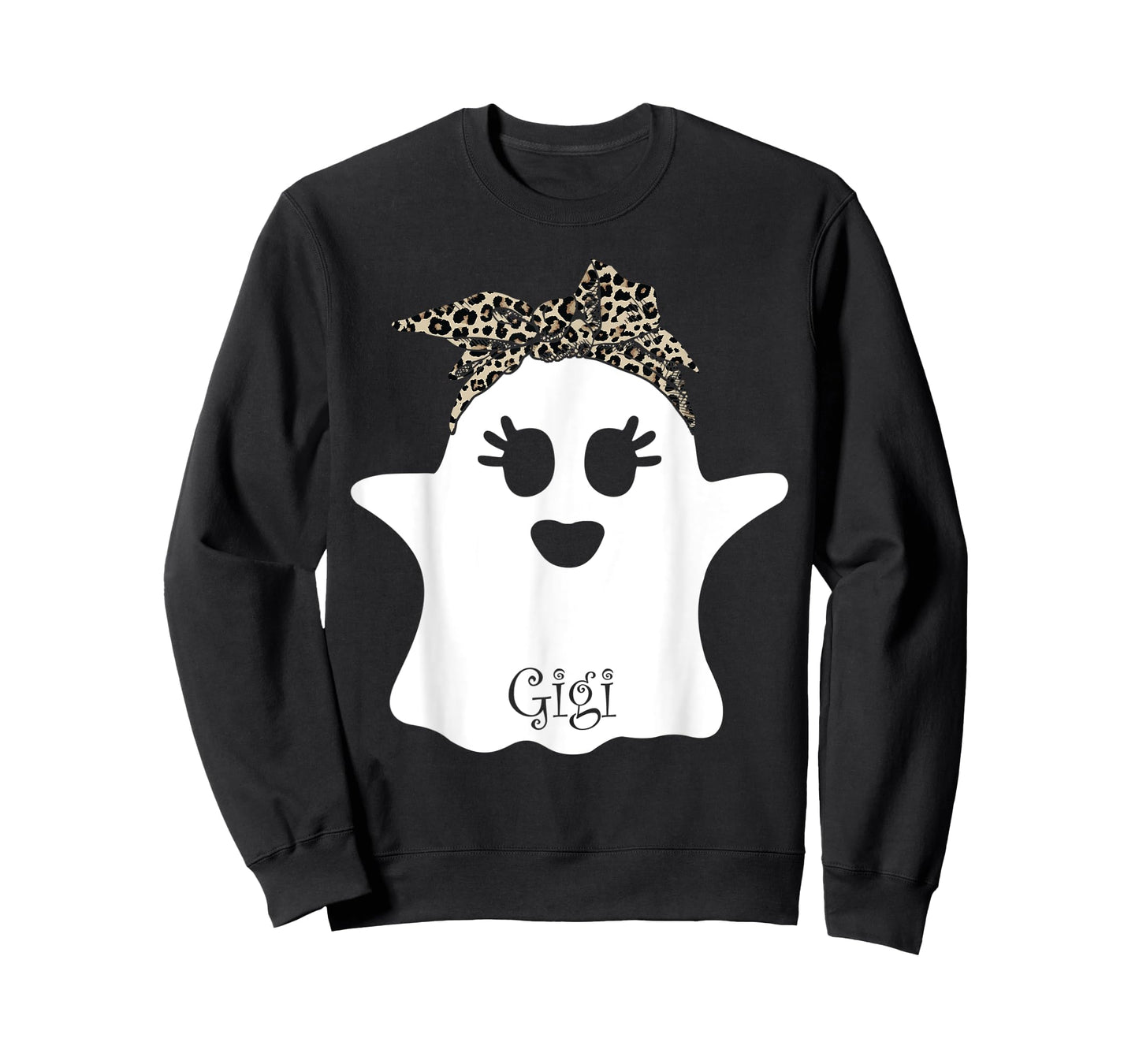mb Spooky Gigi Ghost Bandana Boo Halloween Family Matching T-Shirt