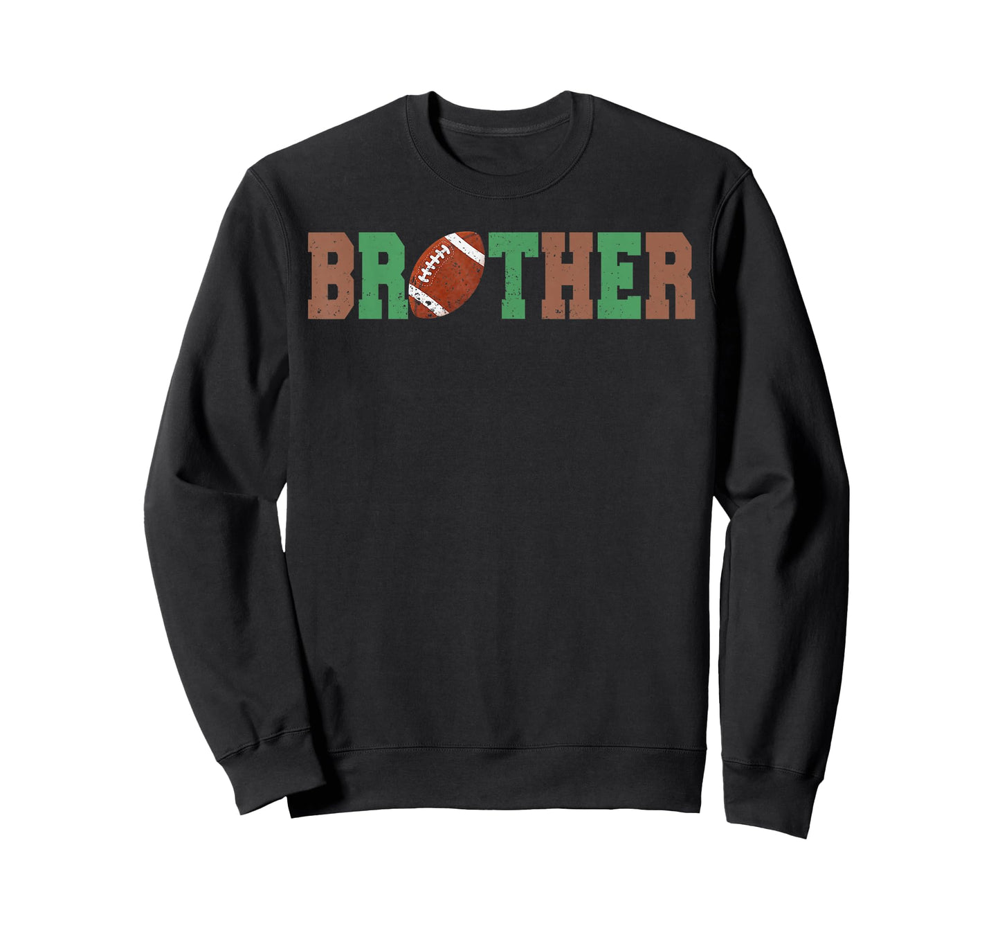Brother of the 1 Year old Football 1st Year Down Birthday T-Shirt