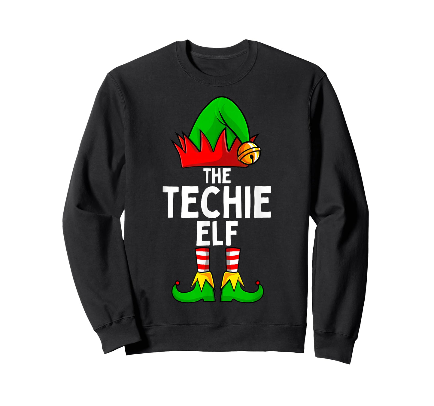 Techie Elf Matching Family Christmas T-Shirt