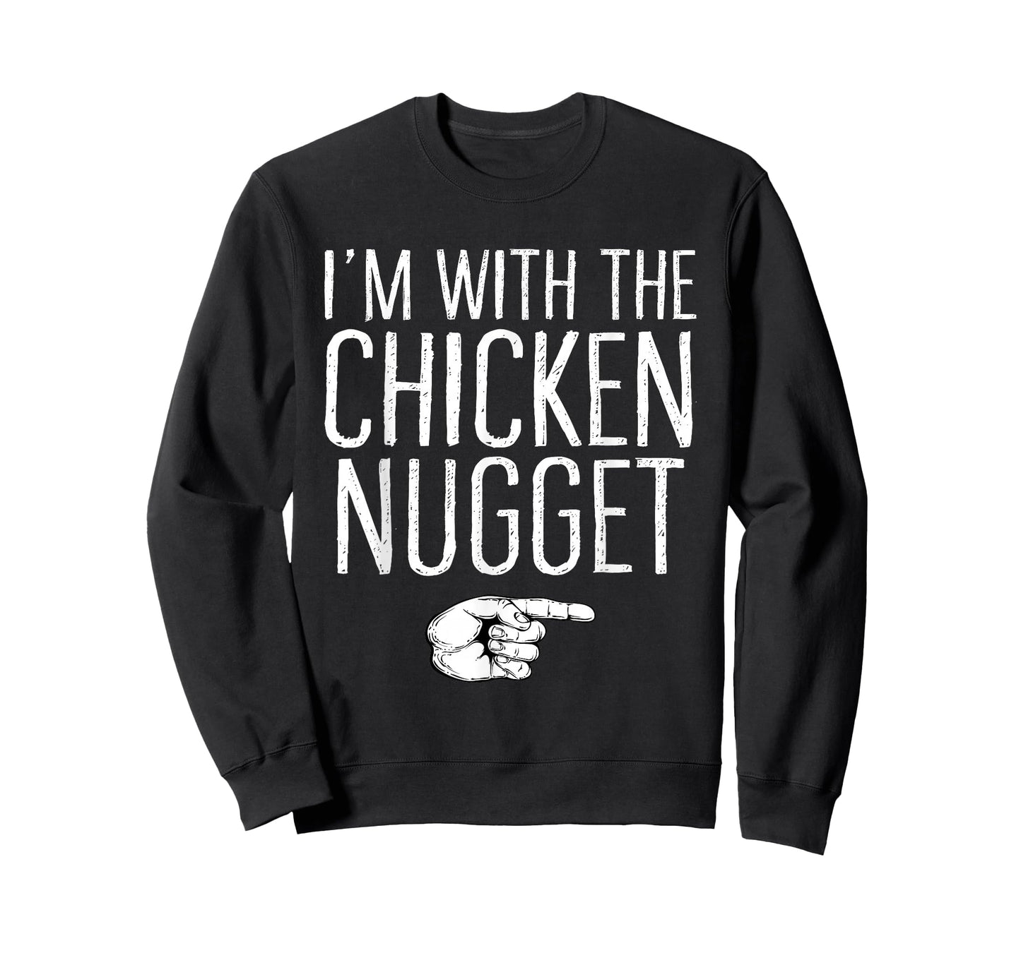 I'm With The Chicken Nugget Matching Costume Halloween Party T-Shirt