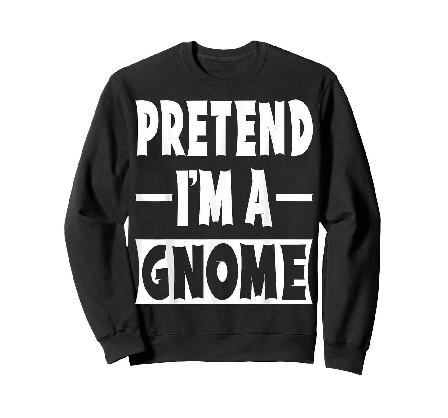Pretend I'm A Gnome Costume Party Lazy Halloween Gnome T-Shirt