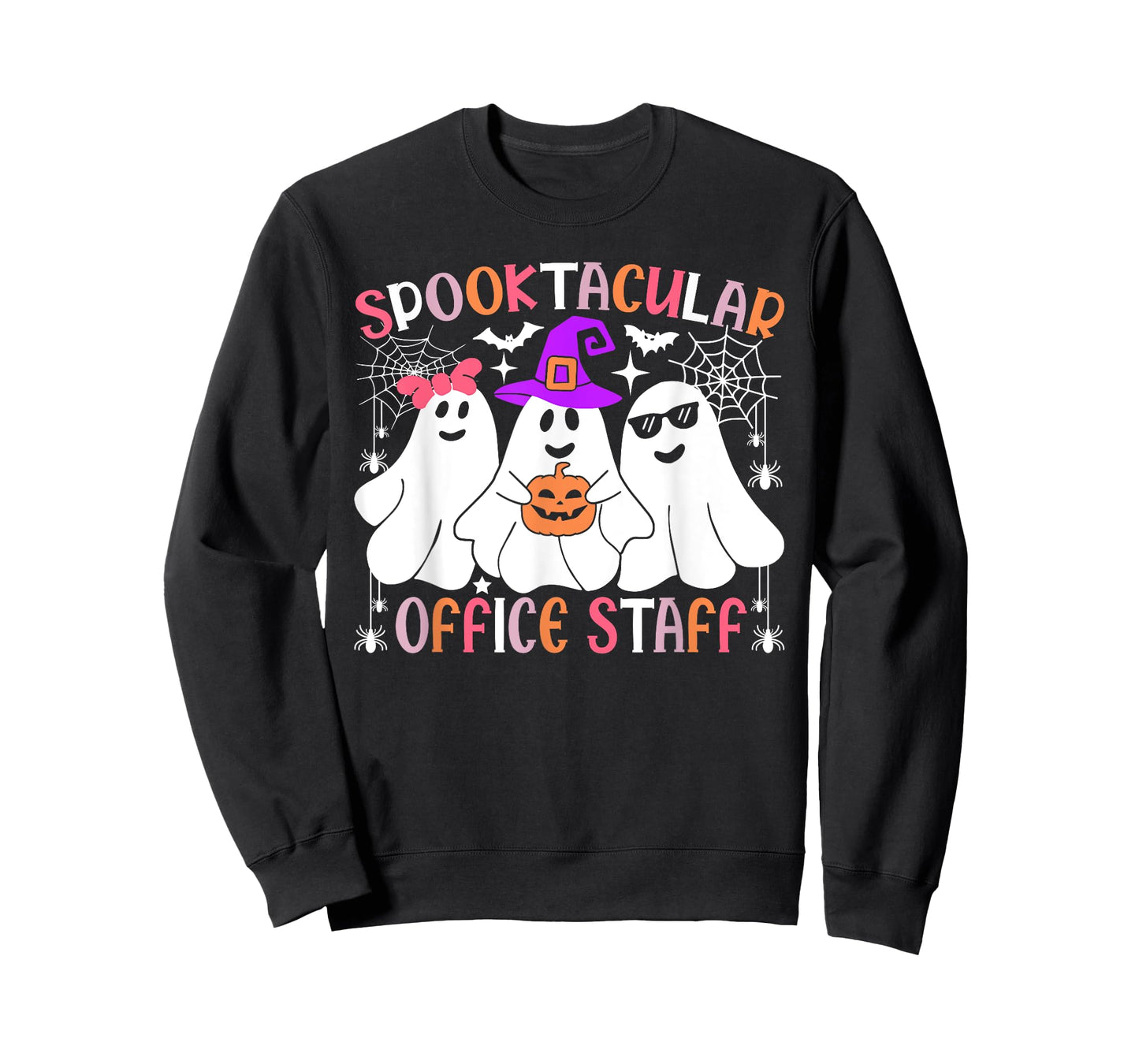 Spooktacular Office Staff Funny Halloween Costume T-Shirt
