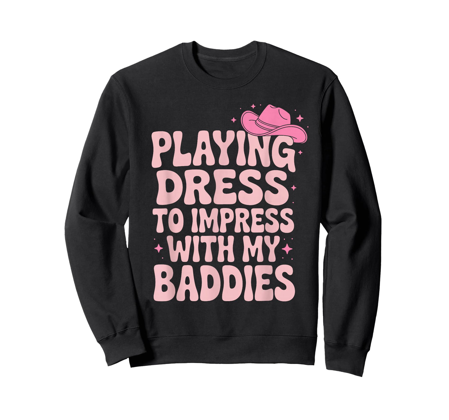Playing Dress to Impress with My Baddies Matching Girls T-Shirt