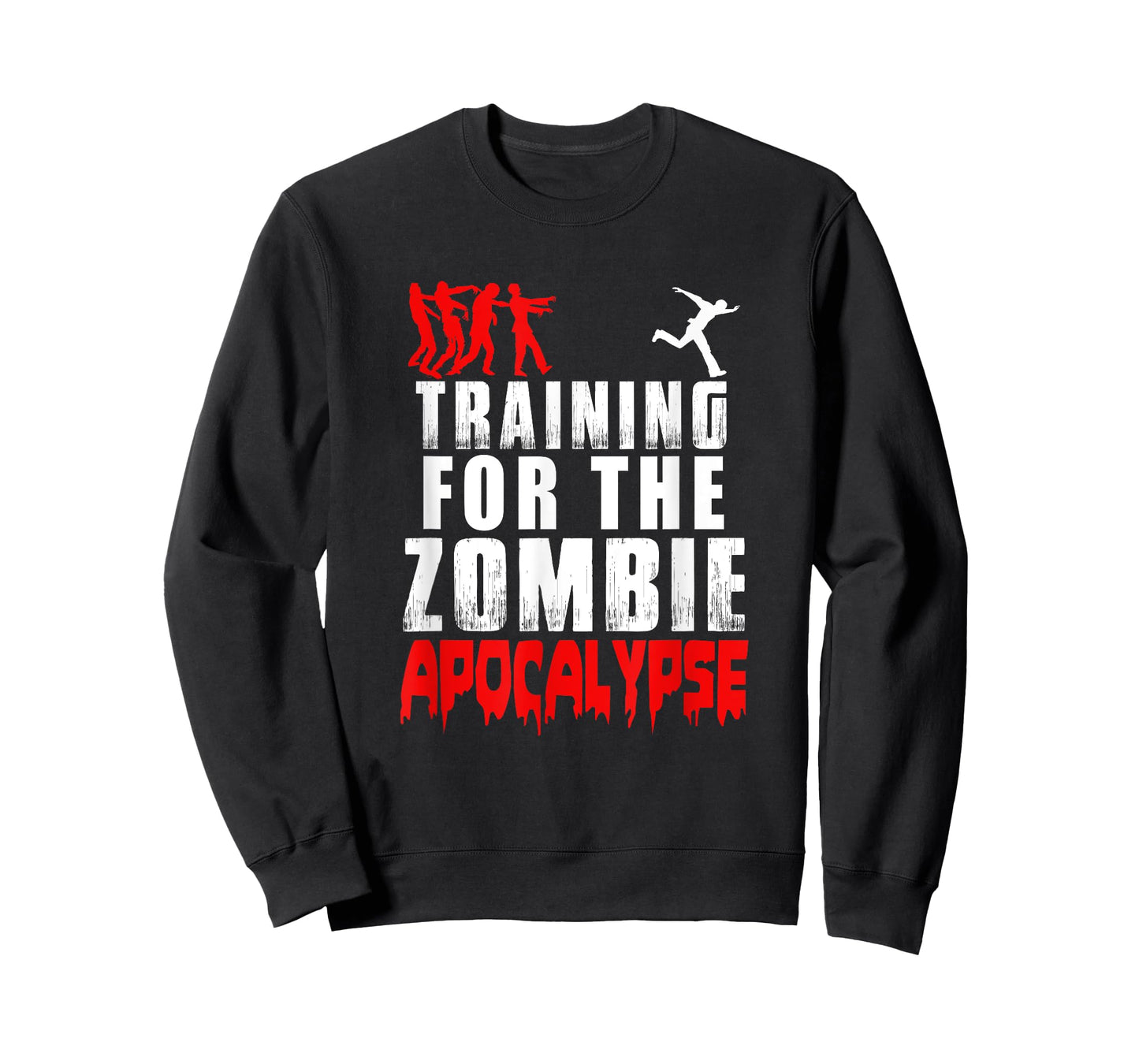 Training for the Zombie Apocalypse T-Shirt Zombie Shirt T-Shirt