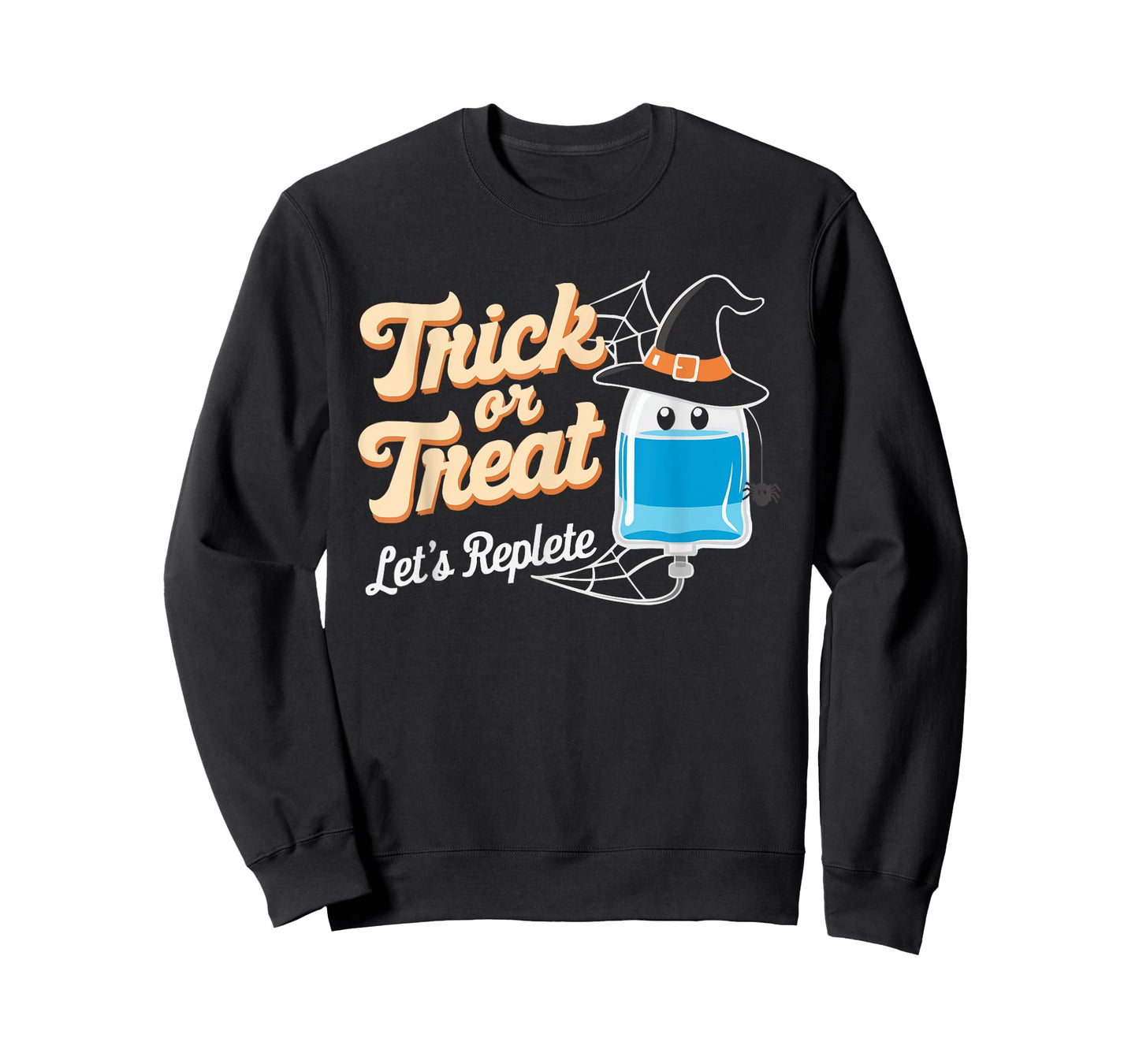 Infusion Nurse Halloween Spooky Nursing Trick Or Treat T-Shirt
