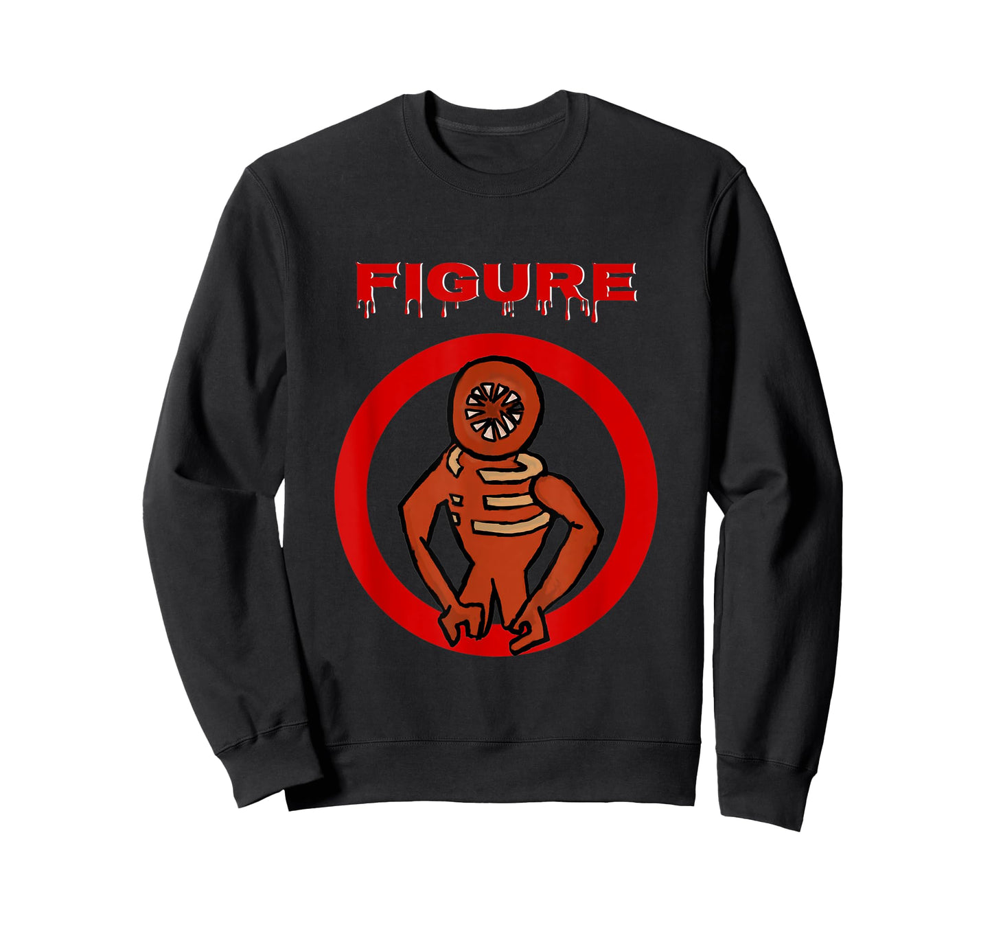 2022 Black Monster Horror Game Doors Figure T-Shirt