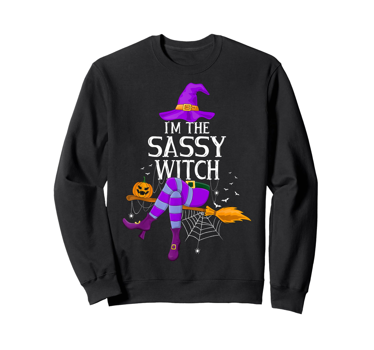Family Matching Costume I'm The Sassy Witch Halloween T-Shirt