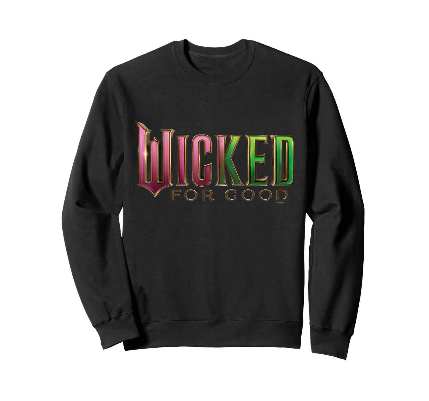 Wicked: for Good Pink to Green Logo T-Shirt