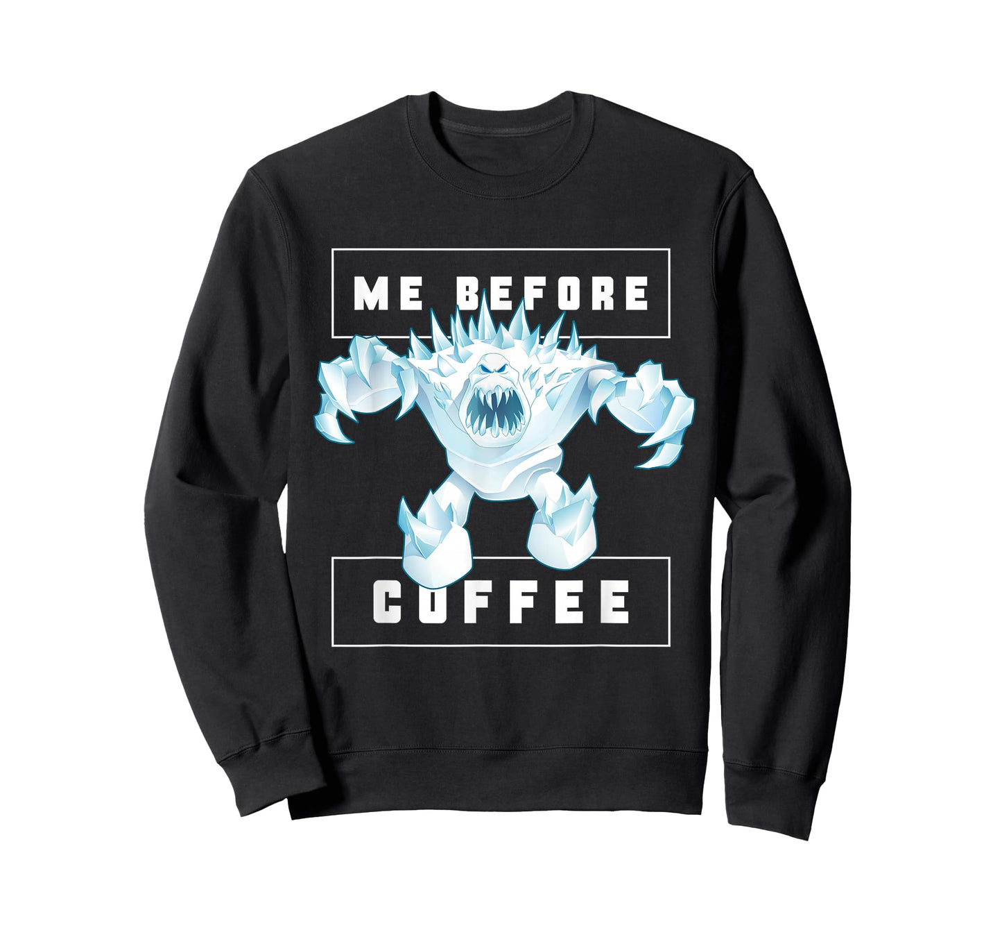 Disney Frozen Marshmallow Monster Me Before Coffee Funny T-Shirt