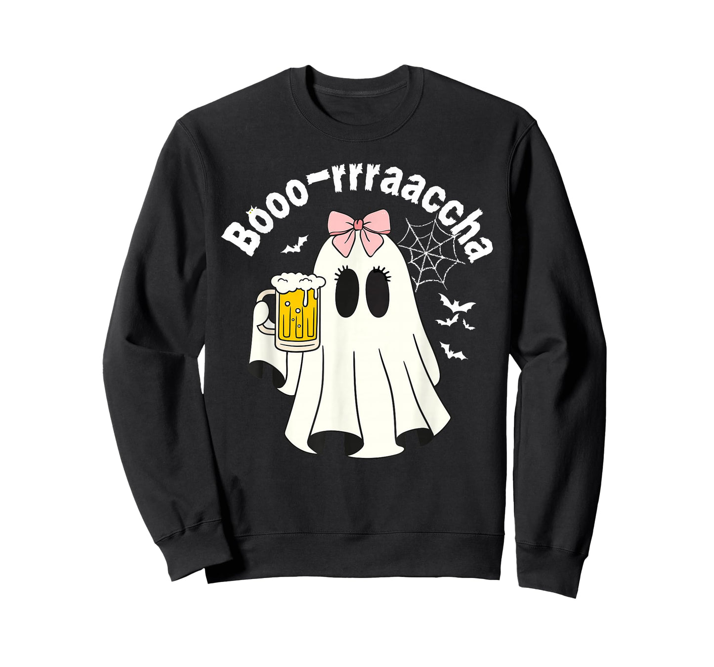 Booo-rrraaccha Funny Ghost Beer Halloween Spooky Season T-Shirt