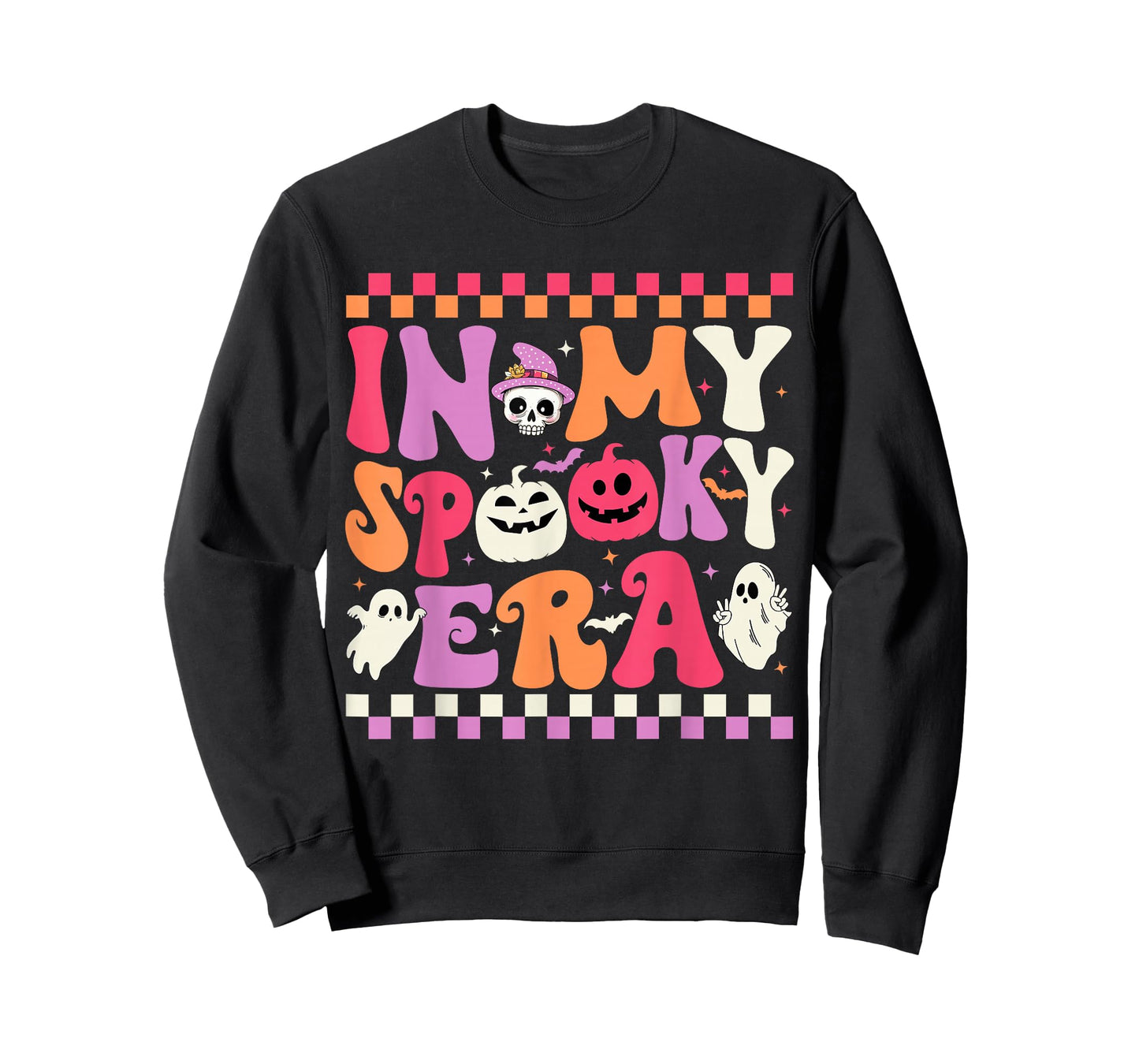 In My Spooky Era Halloween Ghost Groovy Hippie Halloween T-Shirt