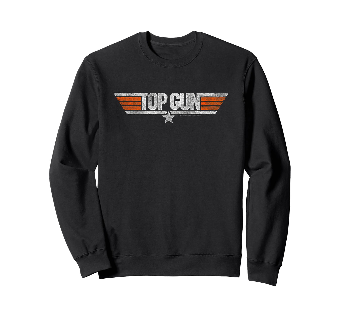 Top Gun Distressed Logo T-Shirt