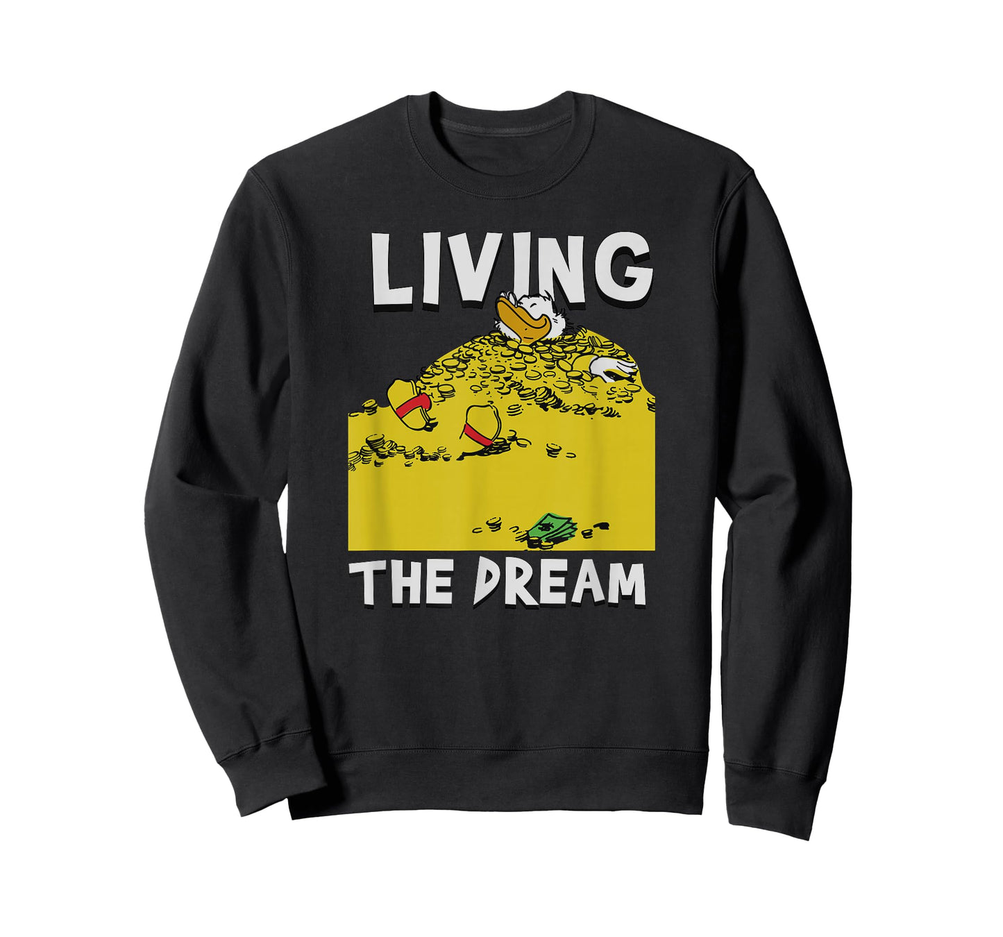 Disney - Ducktales Scrooge McDuck Living The Dream T-Shirt