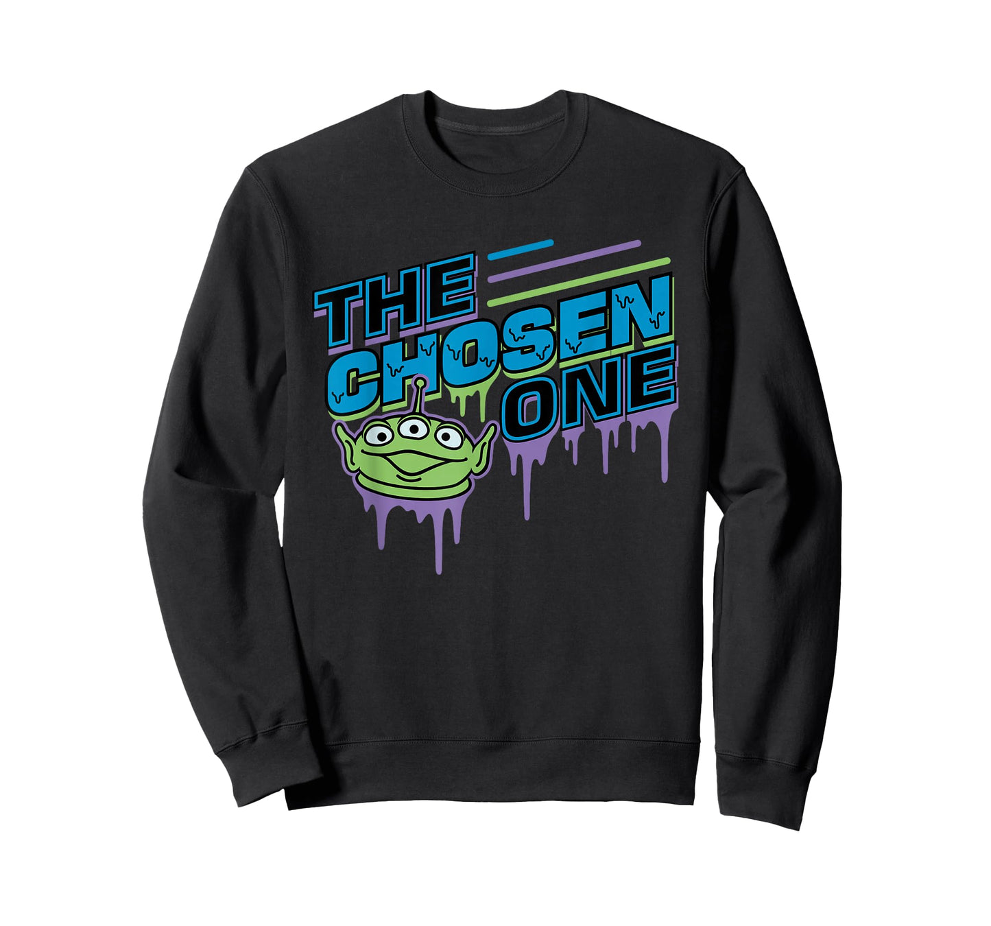 Toy Story Alien The Chosen One Melting Letters T-Shirt