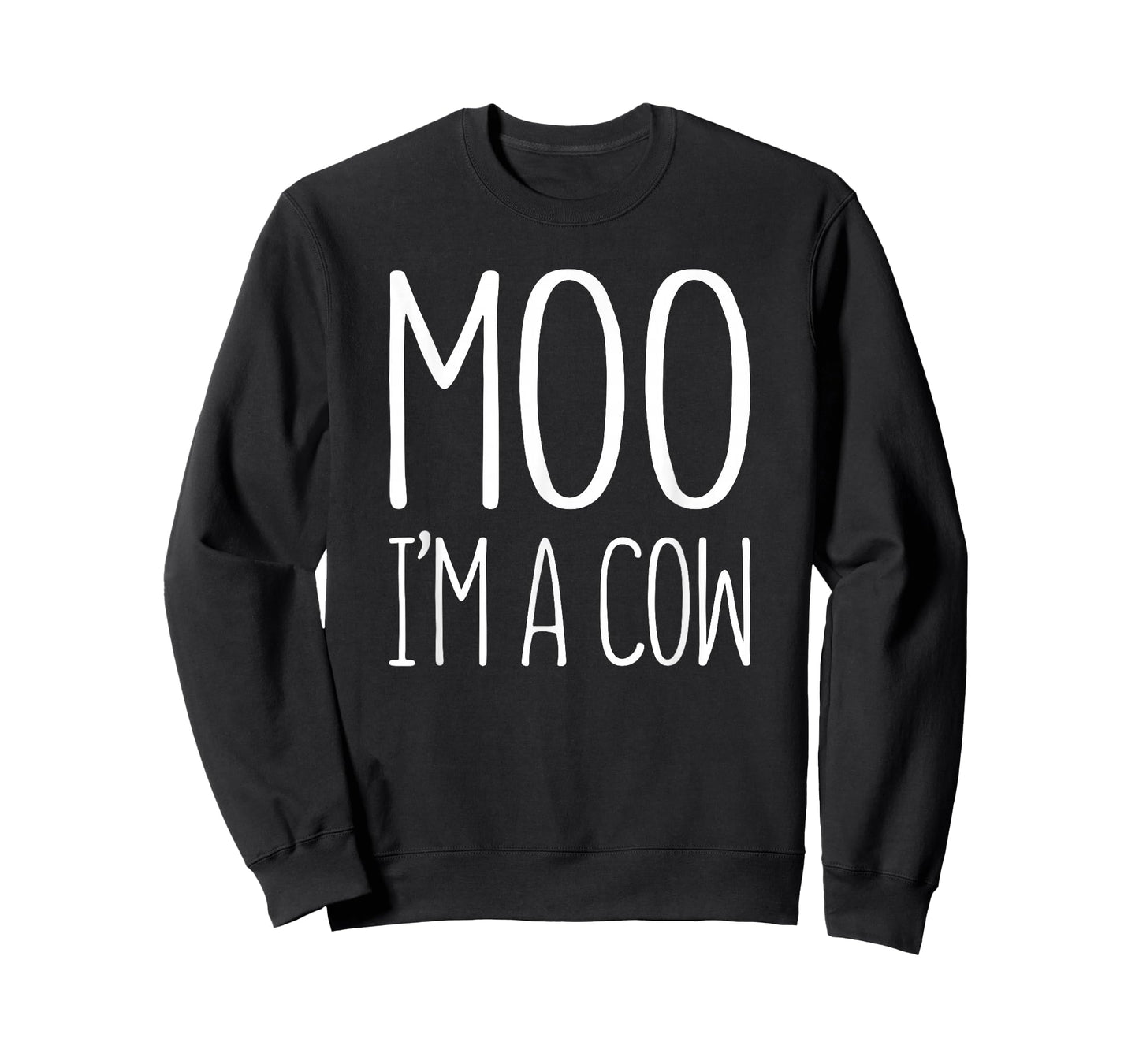 Moo I'm A Cow Shirt Adult Men Women Kids Cow Costume T-Shirt