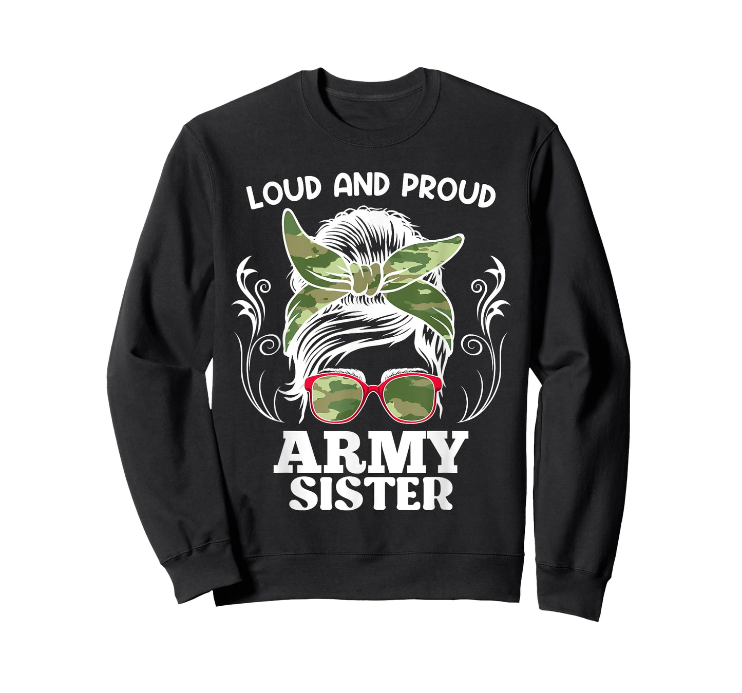 Proud Army Sister Soldier Brother American Patriots T-Shirt