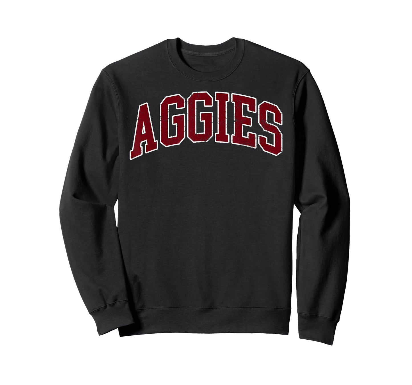Retro Personalized Aggies-Red T-Shirt