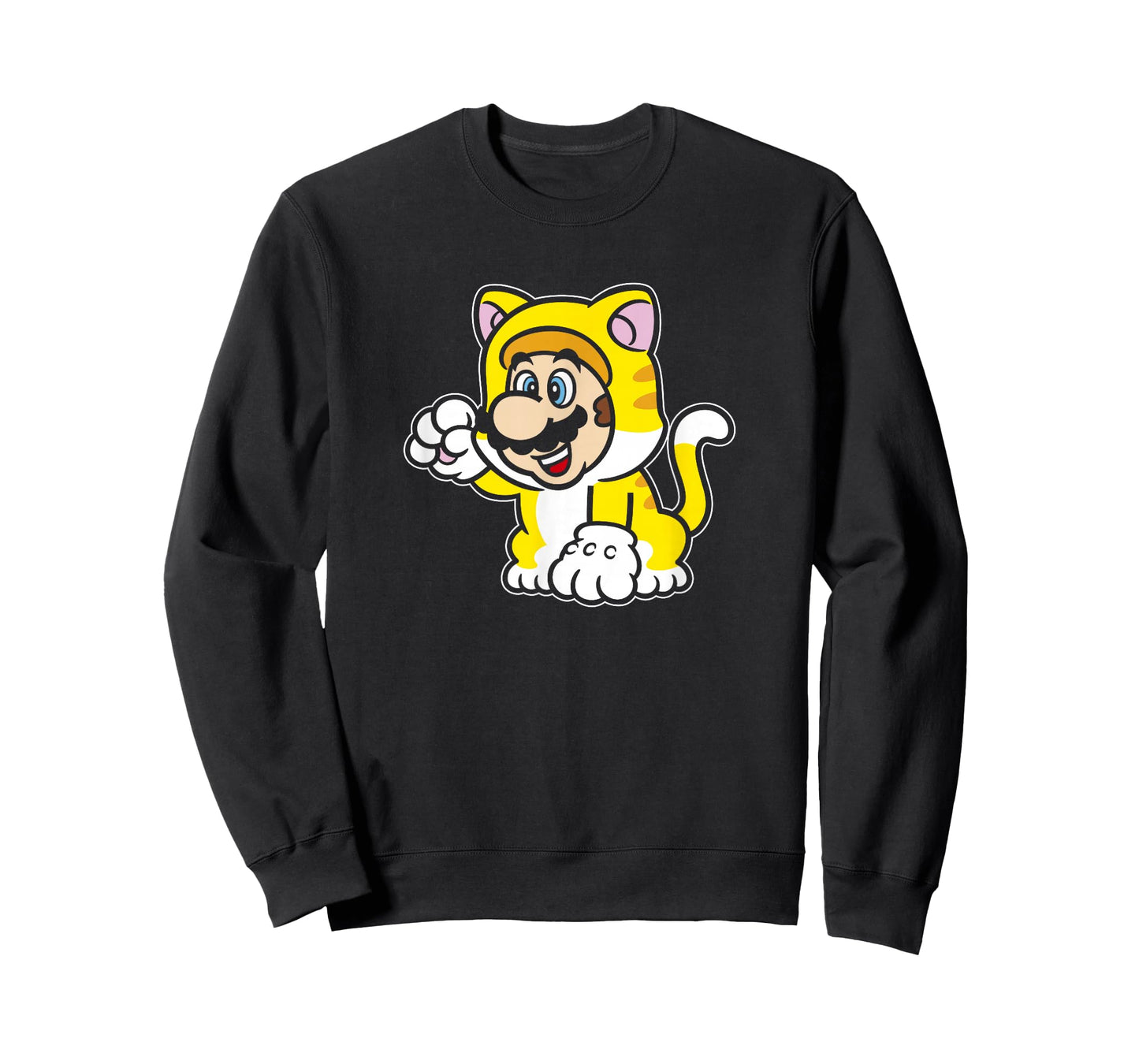 Super Mario 3D World Bowser's Fury Cat Mario Vintage Logo T-Shirt