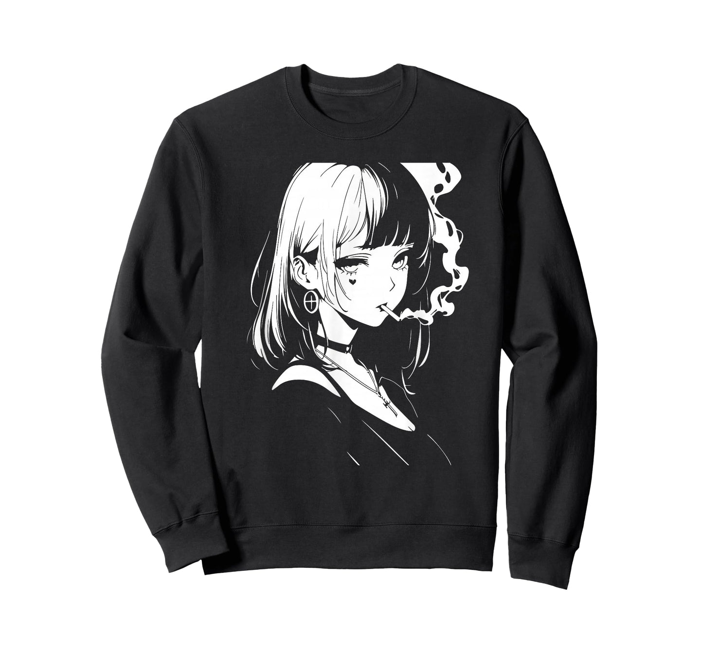 Anime Horror Girl Aesthetic Soft Grunge Waifu Japanese Otaku T-Shirt