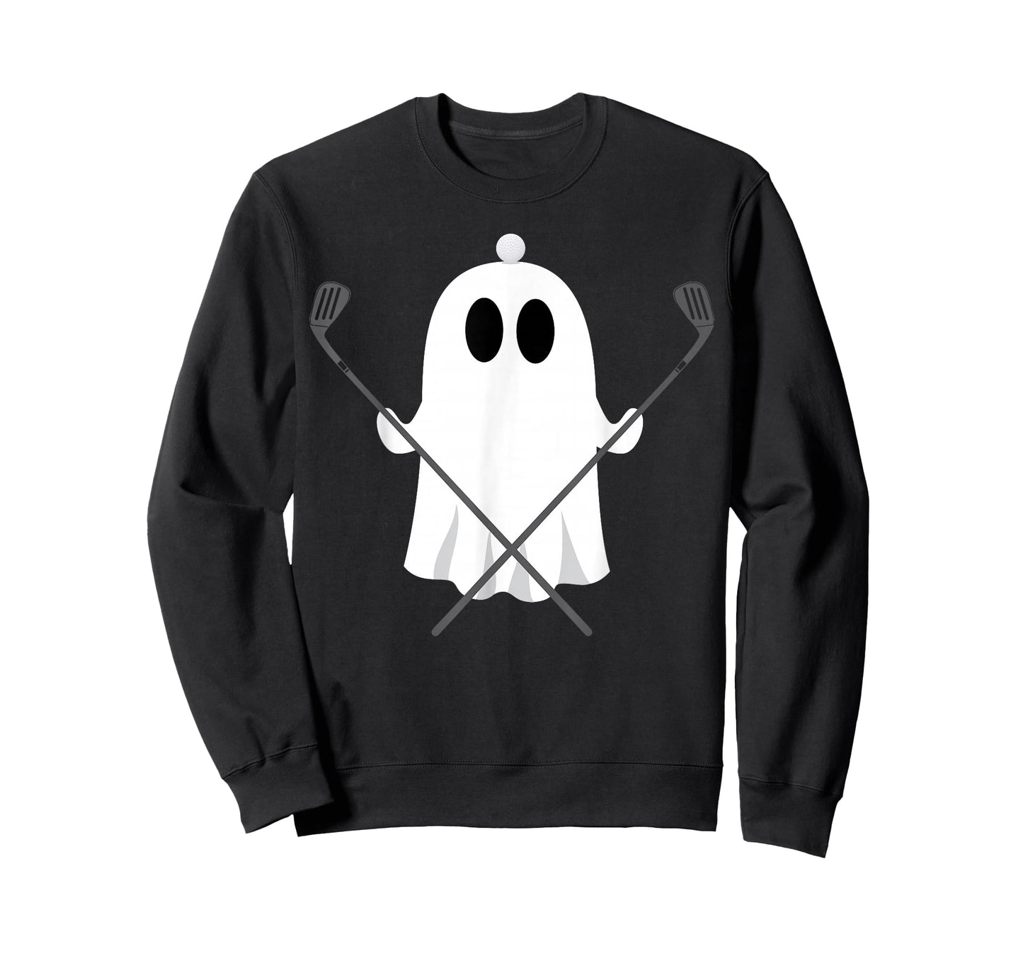 Golfer Halloween Funny Ghost Costume T-Shirt
