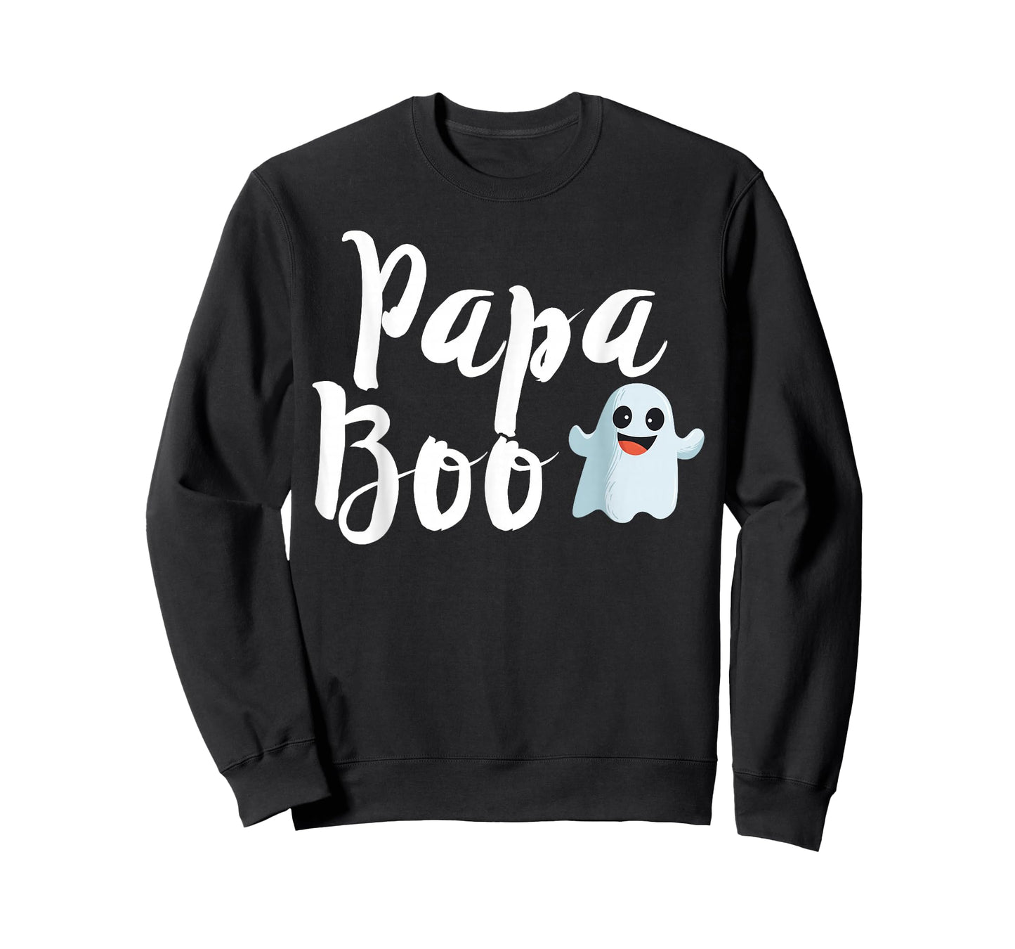 Papa Boo Halloween Family Matching Ghost Dad Shirt T-Shirt