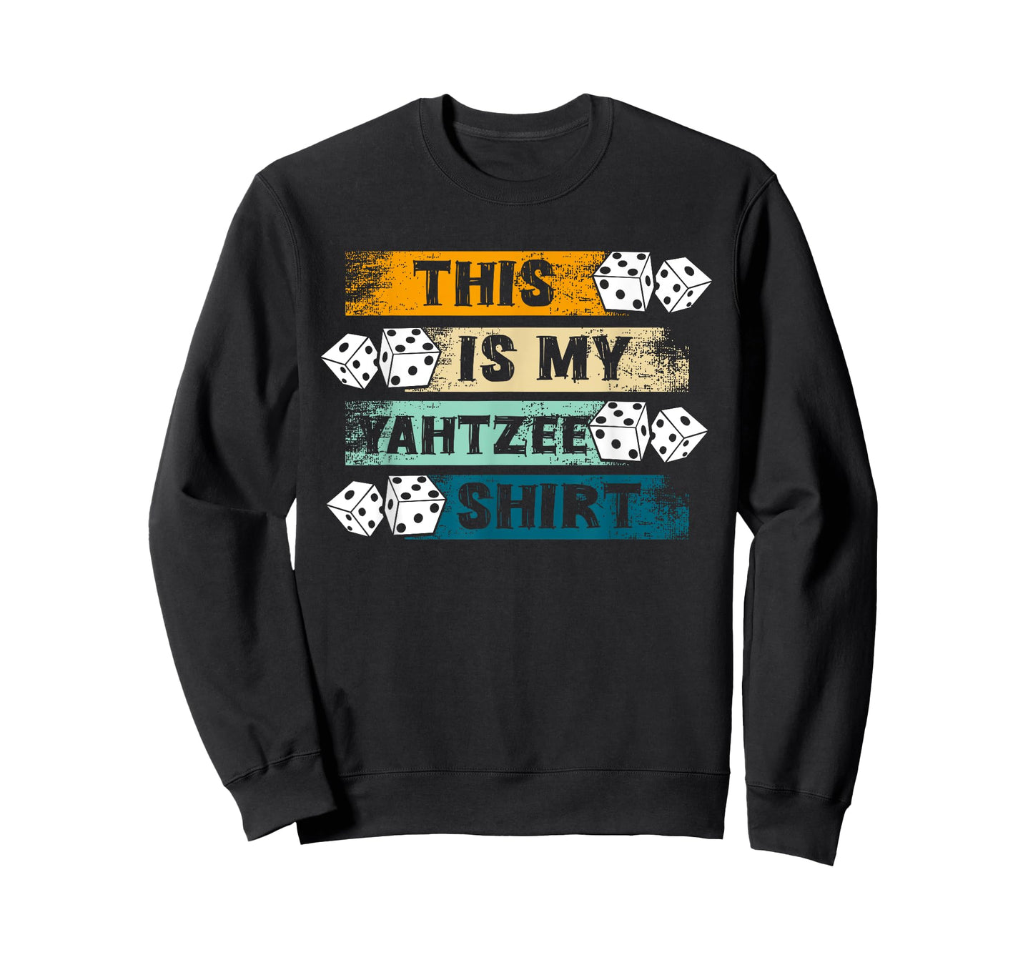 This Is My Yahtzee Shirt Dice Game Night T-Shirt