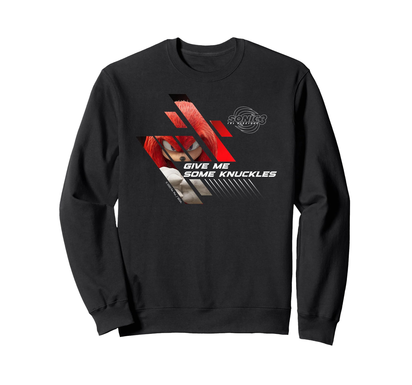 Sonic the Hedgehog 3 - Knuckles "Give Me Some Knuckles" T-Shirt