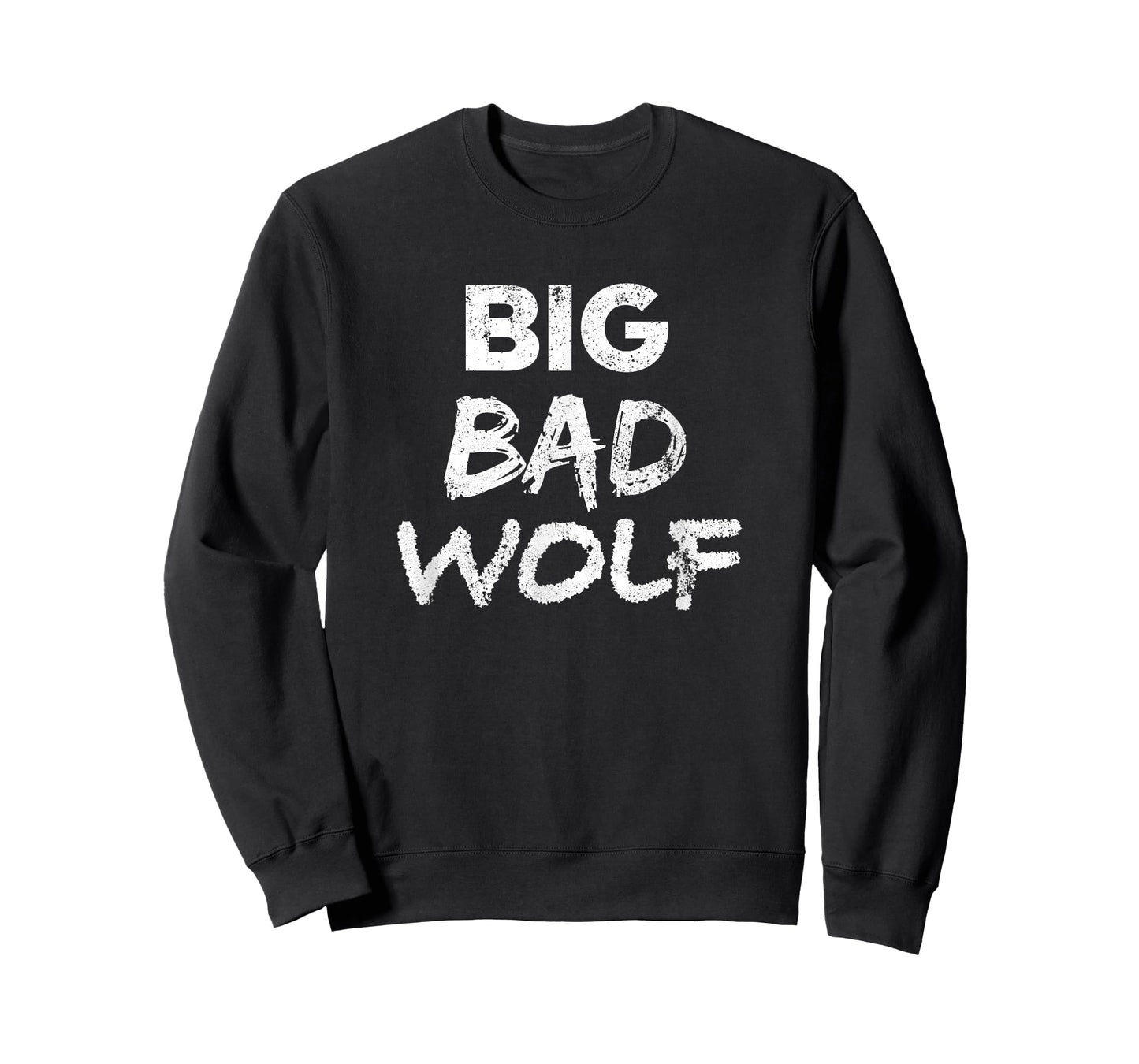 Big Bad Wolf Distressed Funny Wild Animal Lover Gift T-Shirt T-Shirt