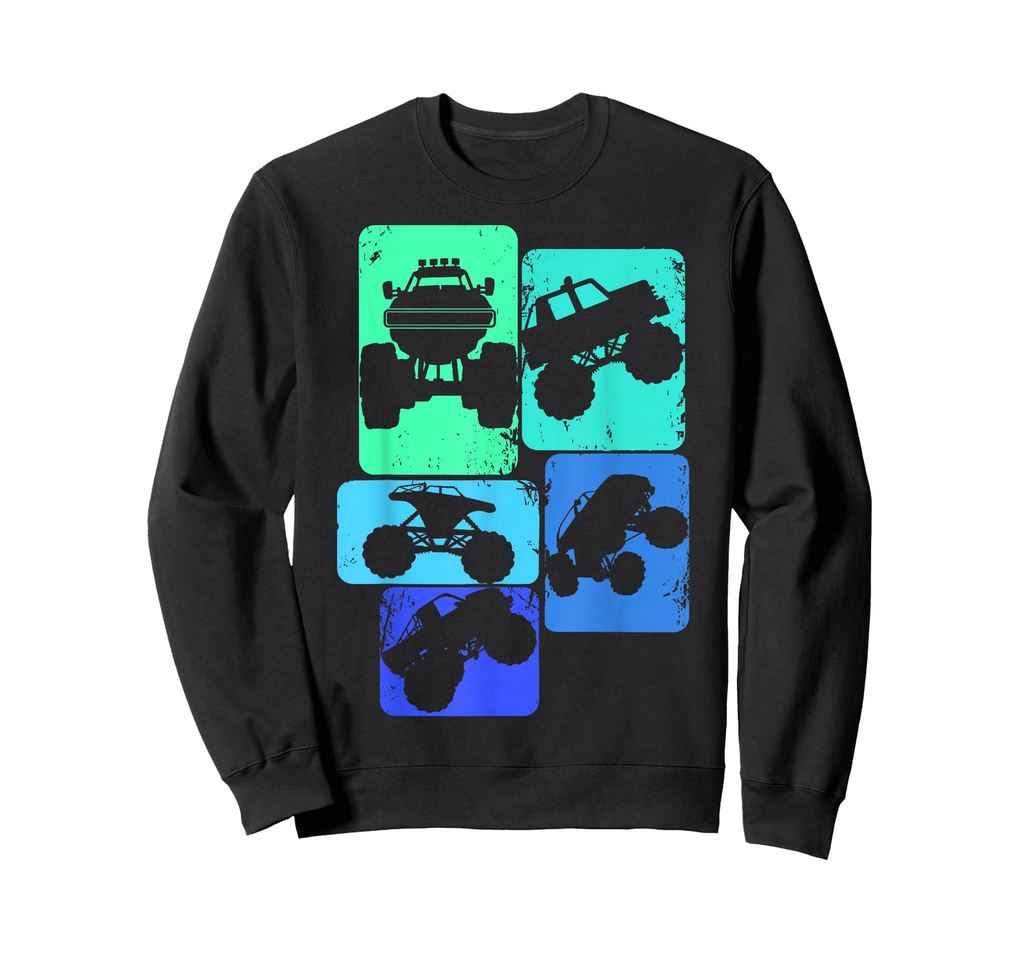 Monster Truck Boys Kids T-Shirt