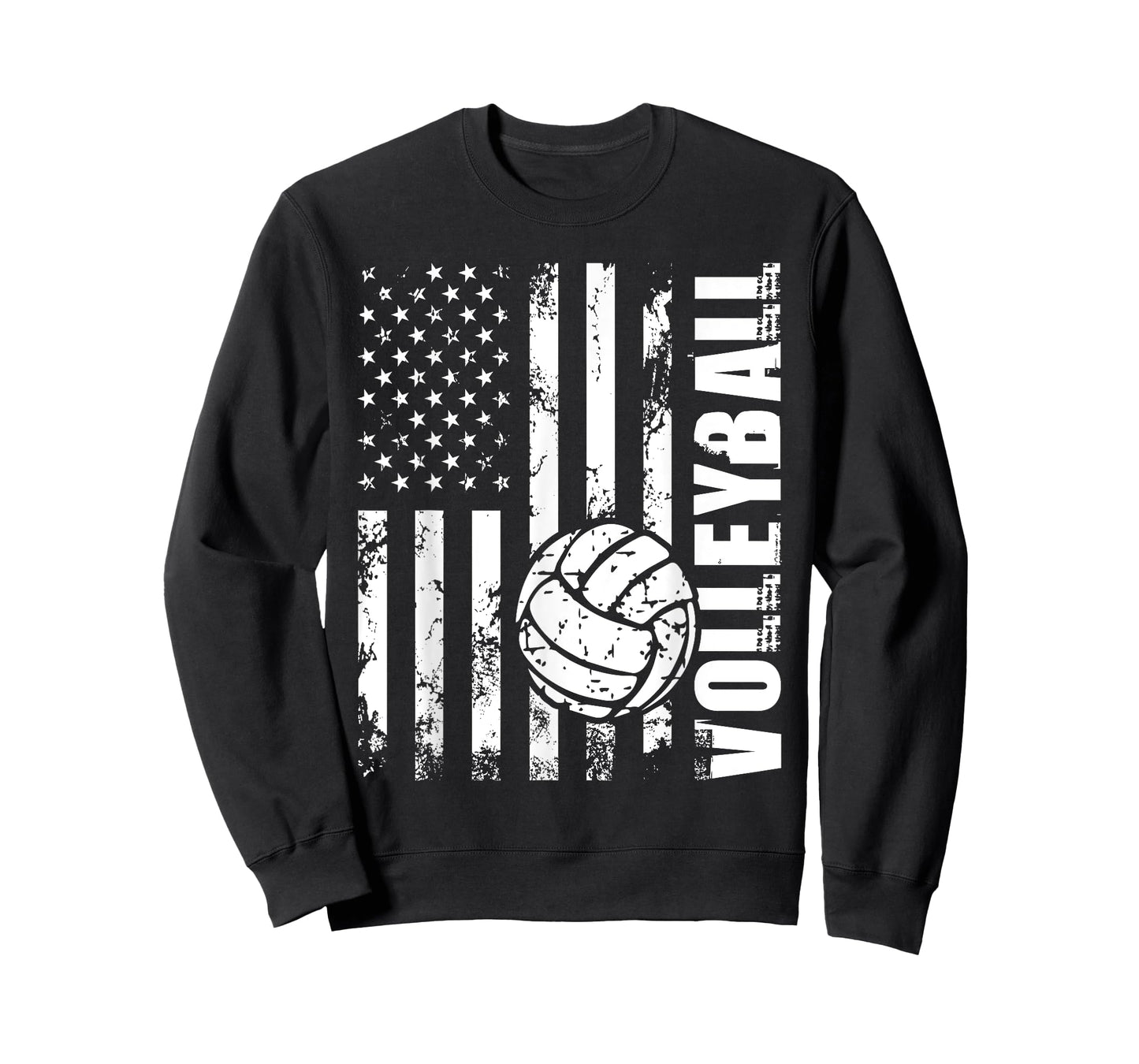Beach Volleyball - USA American Flag Setters Players Coach T-Shirt