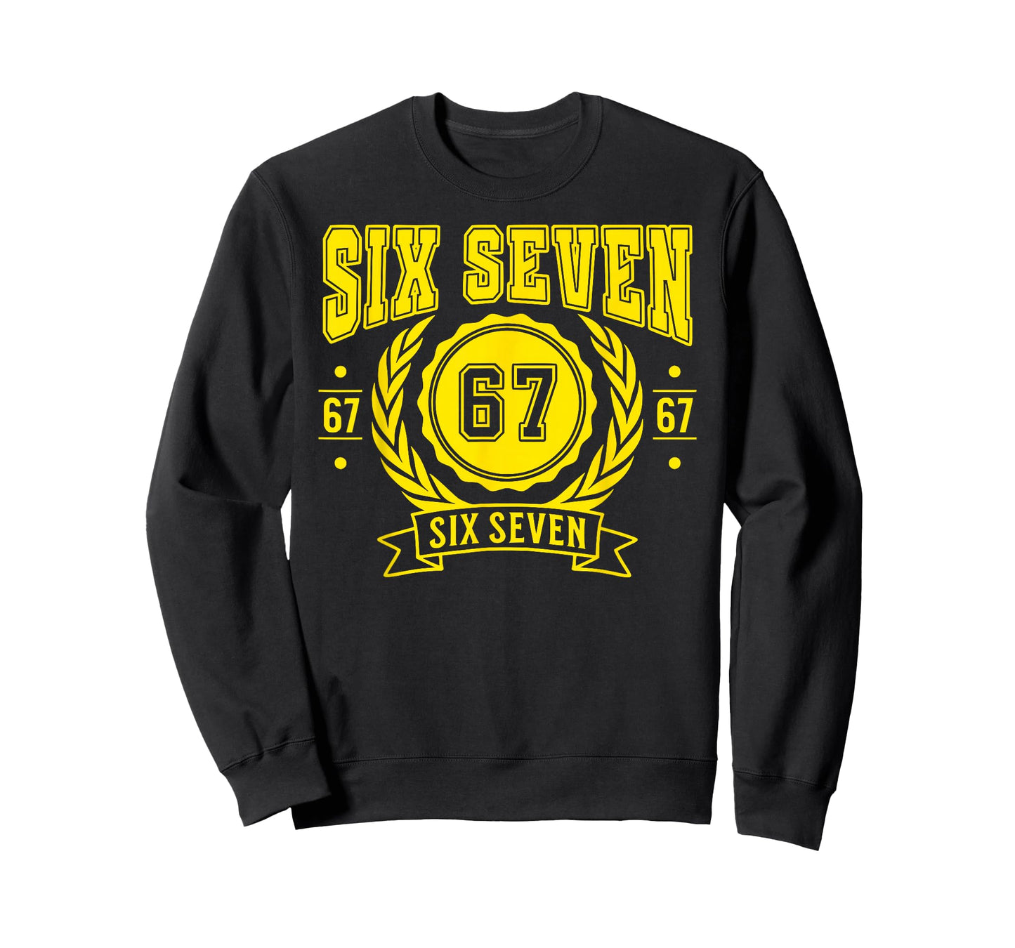 Funny Six Seven 6 7 67 Meme Gen Alpha Slang Boys Girls Kids T-Shirt
