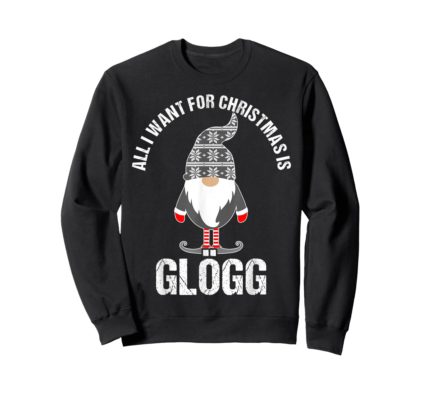 Scandinavian Glogg Tomte Christmas Drinking T-Shirt