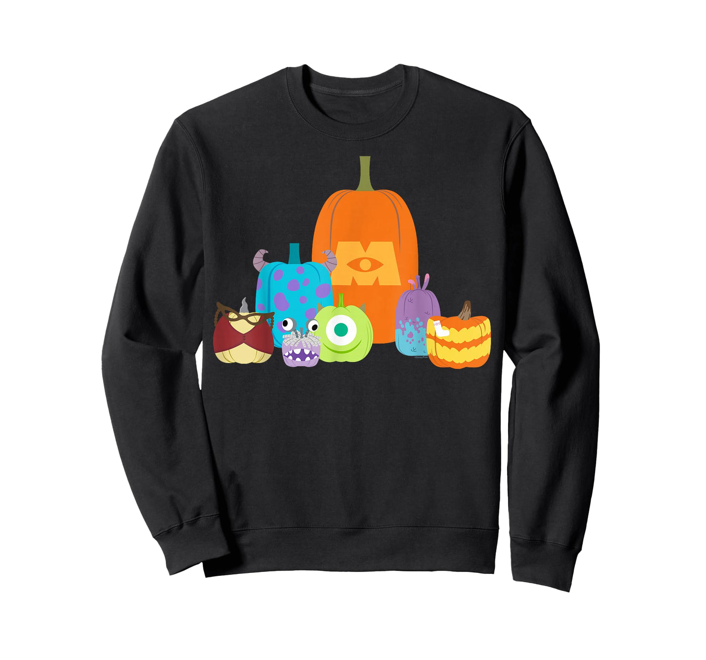 Disney and Pixar's Monsters, Inc. Halloween Pumpkin Group T-Shirt