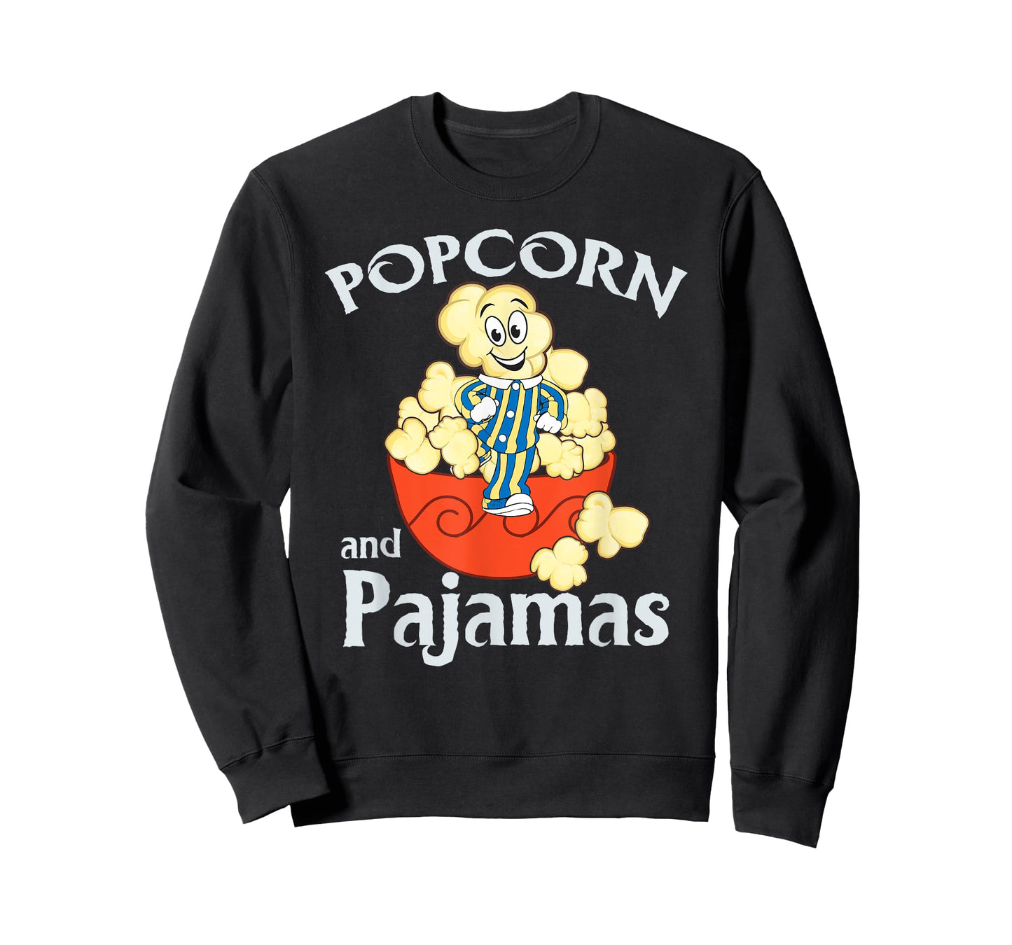 Popcorn And Pajamas Design For A Pajama Party T-Shirt