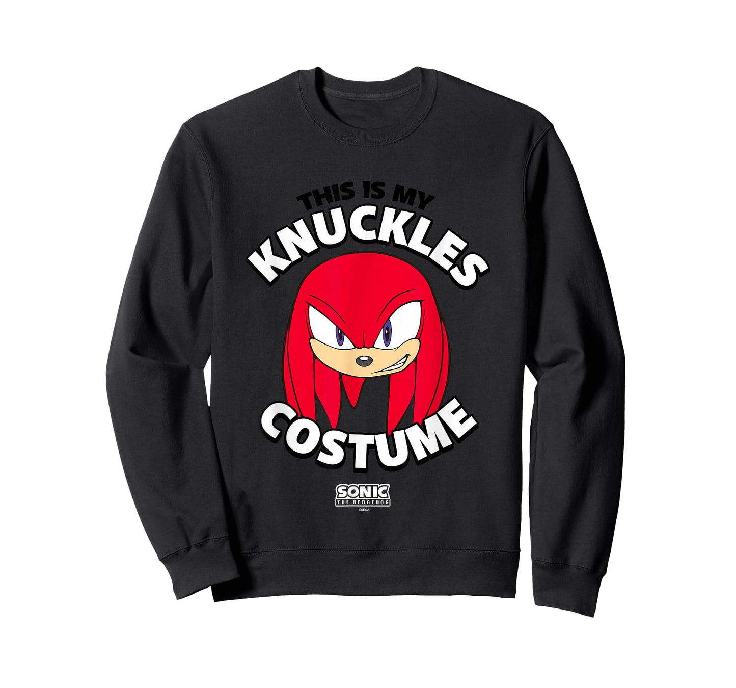 Sonic The Hedgehog Halloween This Is My Knuckles Costume T-Shirt