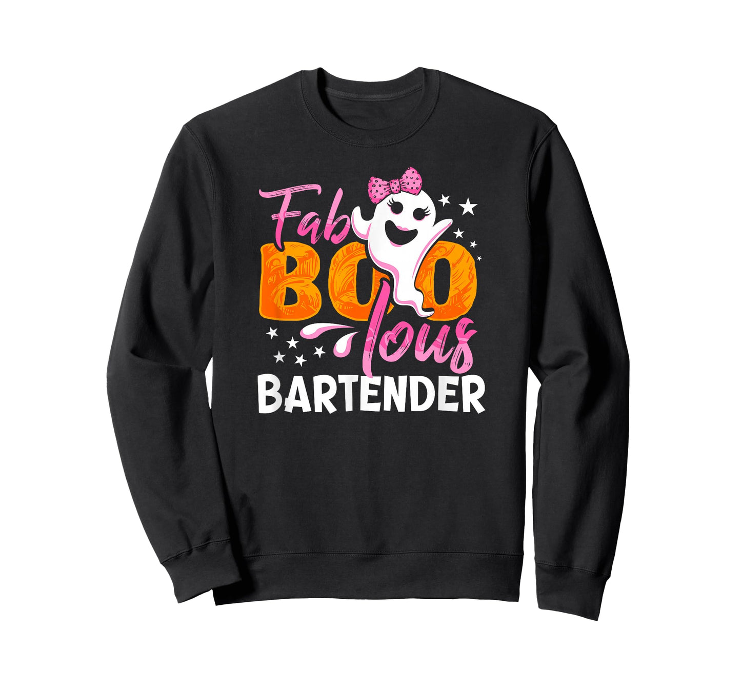 Bartender Halloween Womens Fab BOO Lous T-Shirt